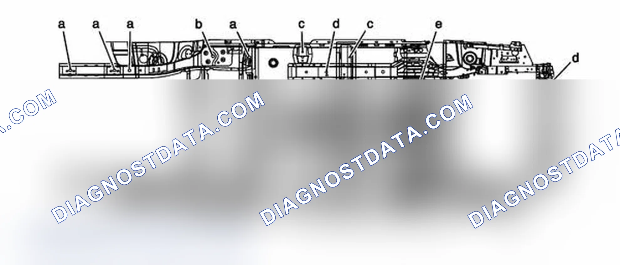 Scheme 17: Underbody Reference Points (Notchback)