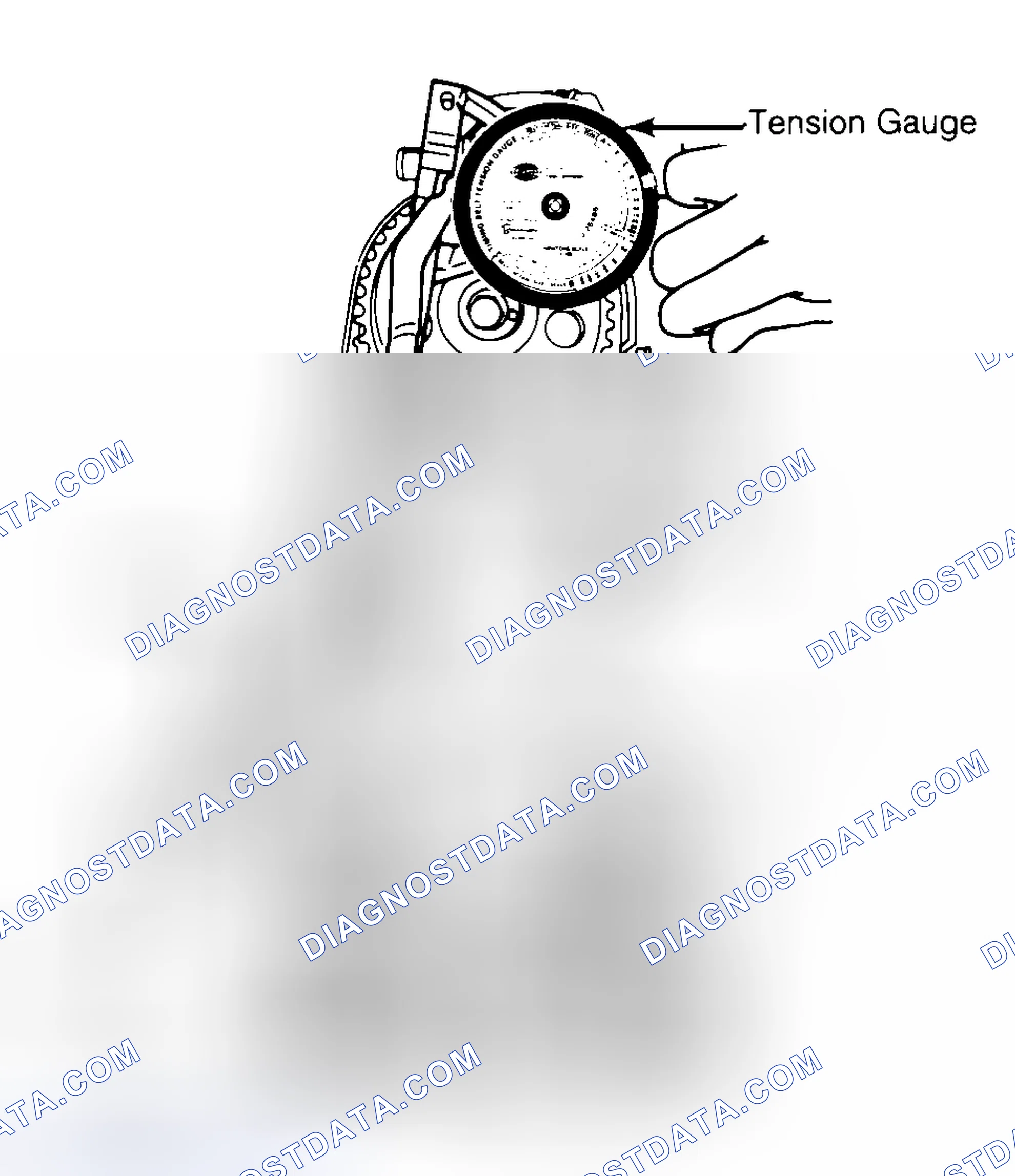 Scheme 3: Adjusting Typical Timing Belt Tension