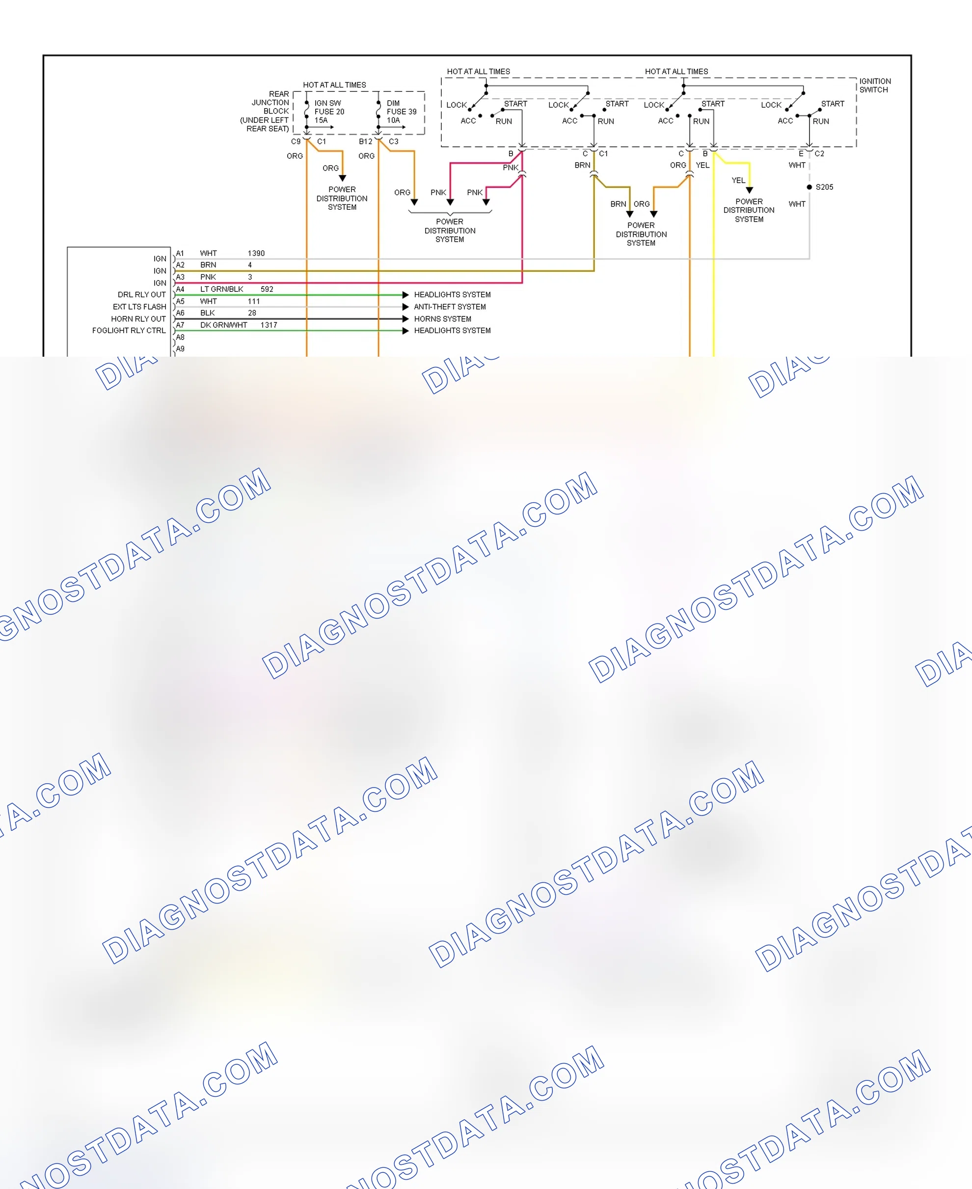 Scheme 25: Dash Integration Module Wiring Diagram (Seville)