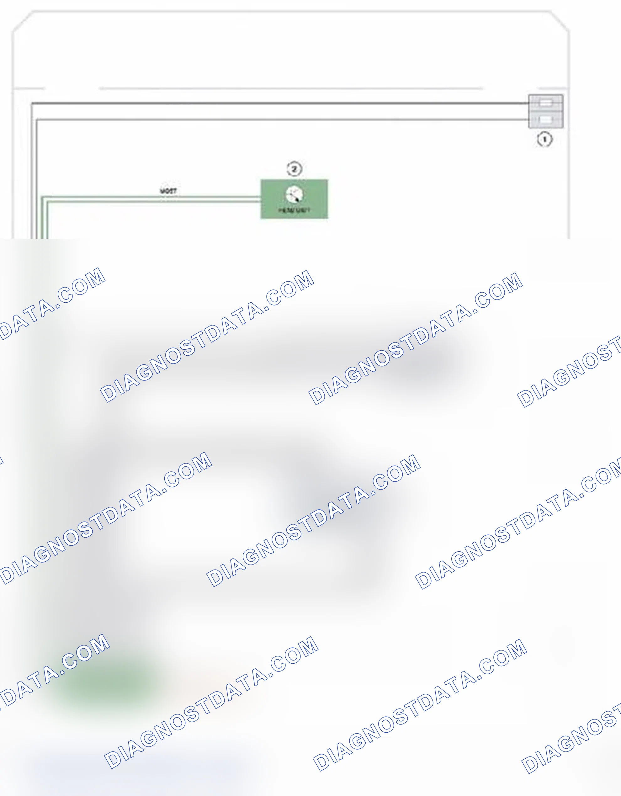 Scheme 2: Combox audio interface (options 6FL and 6NF)