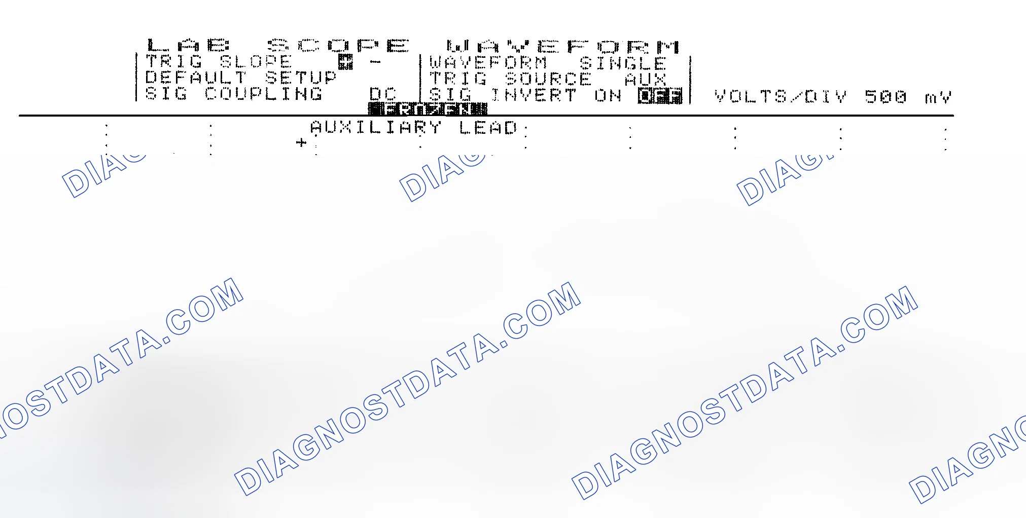 Scheme 14: Single Injector w/Excessive Current Flow - Current Pattern