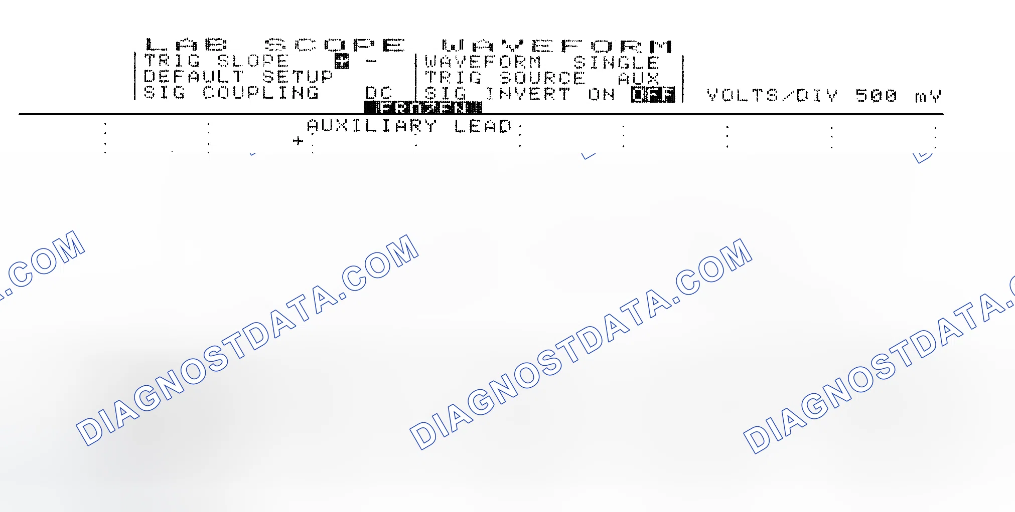 Scheme 14: Single Injector w/Excessive Current Flow - Current Pattern