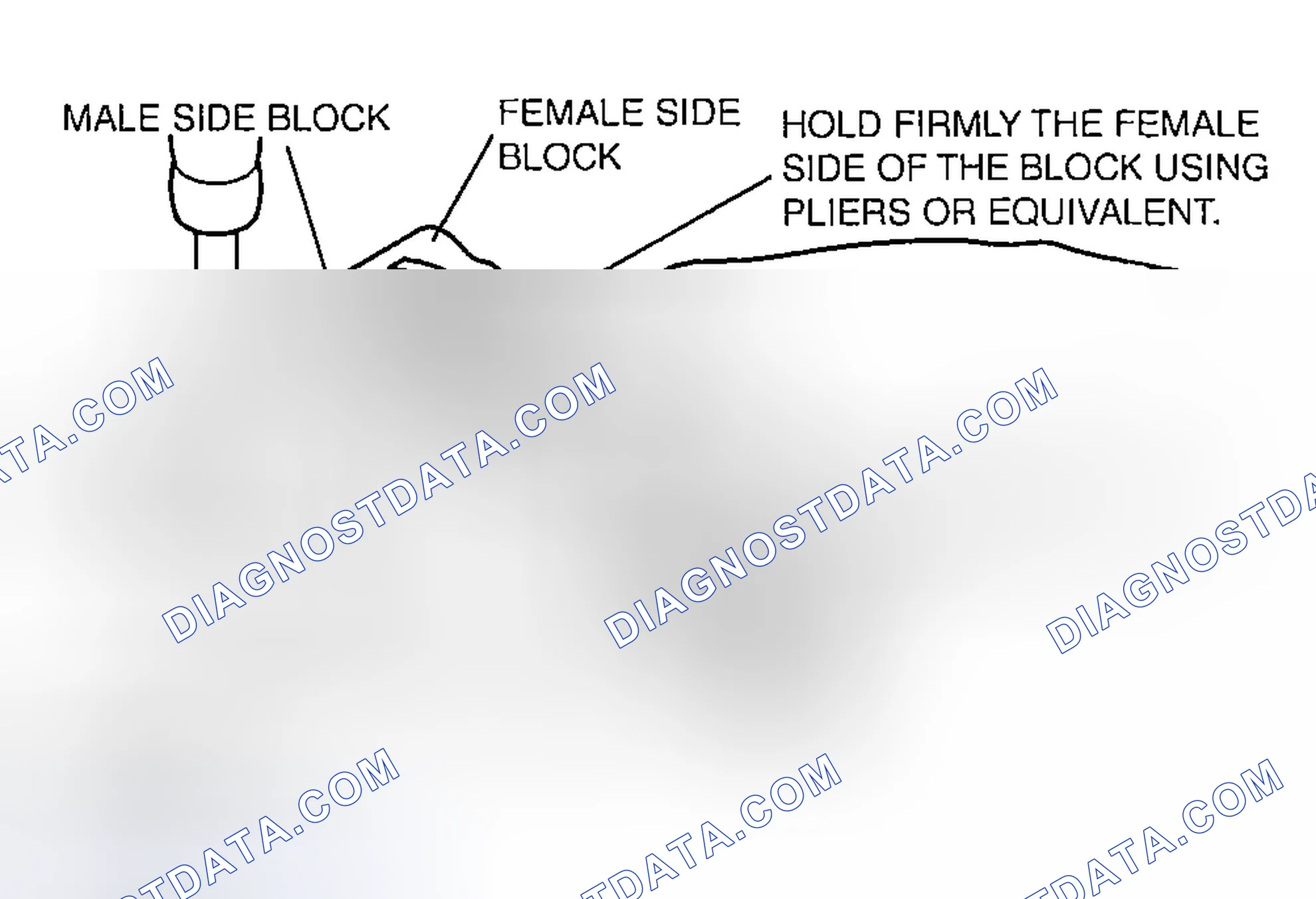 Scheme 11: Refrigerant Line Removal Note Block joint type