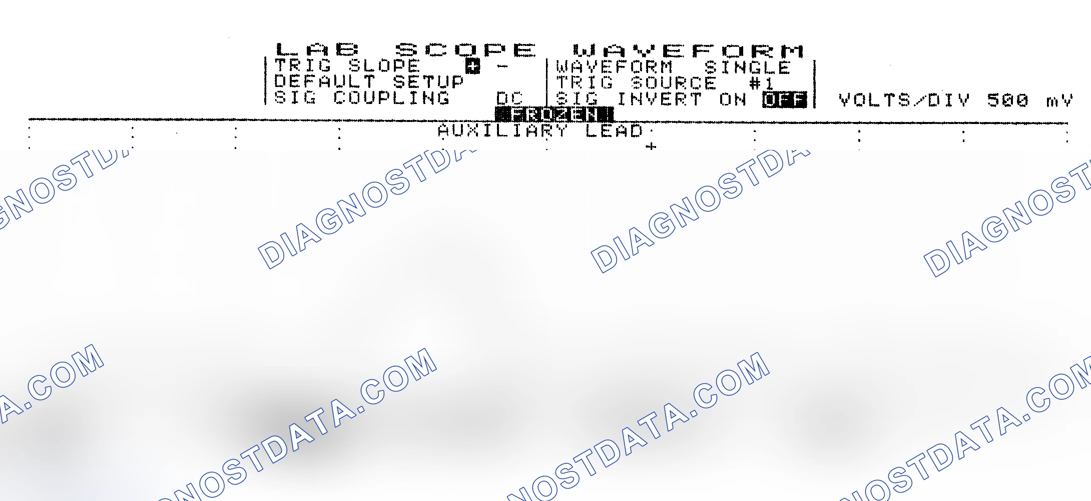 Scheme 10: Single Injector w/Excessive Current Flow - Current Pattern