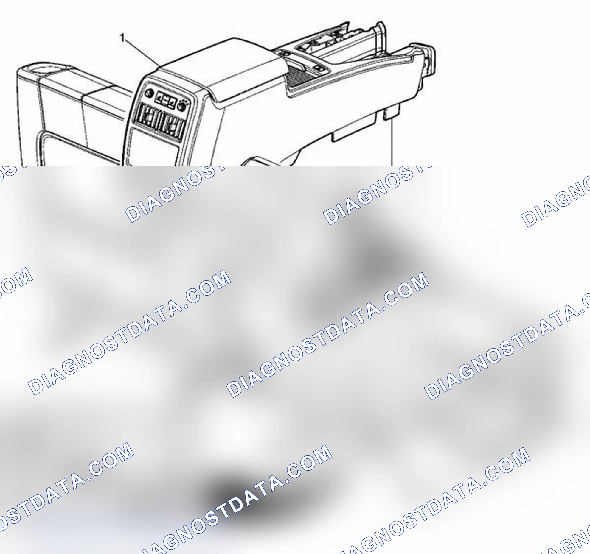 Scheme 21: Outlet Replacement - Auxiliary Air - Floor Console
