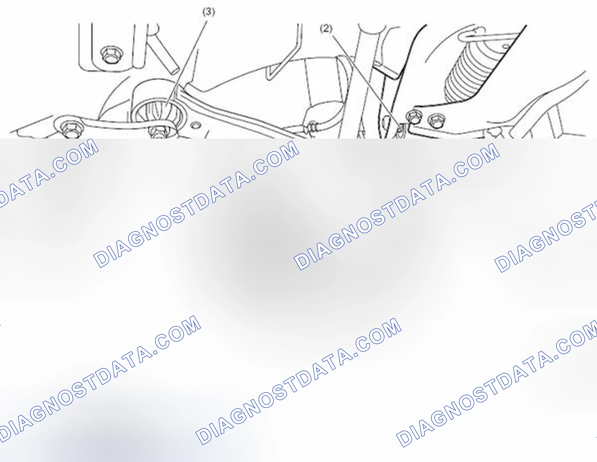 Scheme 2: Identifying Front Arm, Front And Rear Bushing
