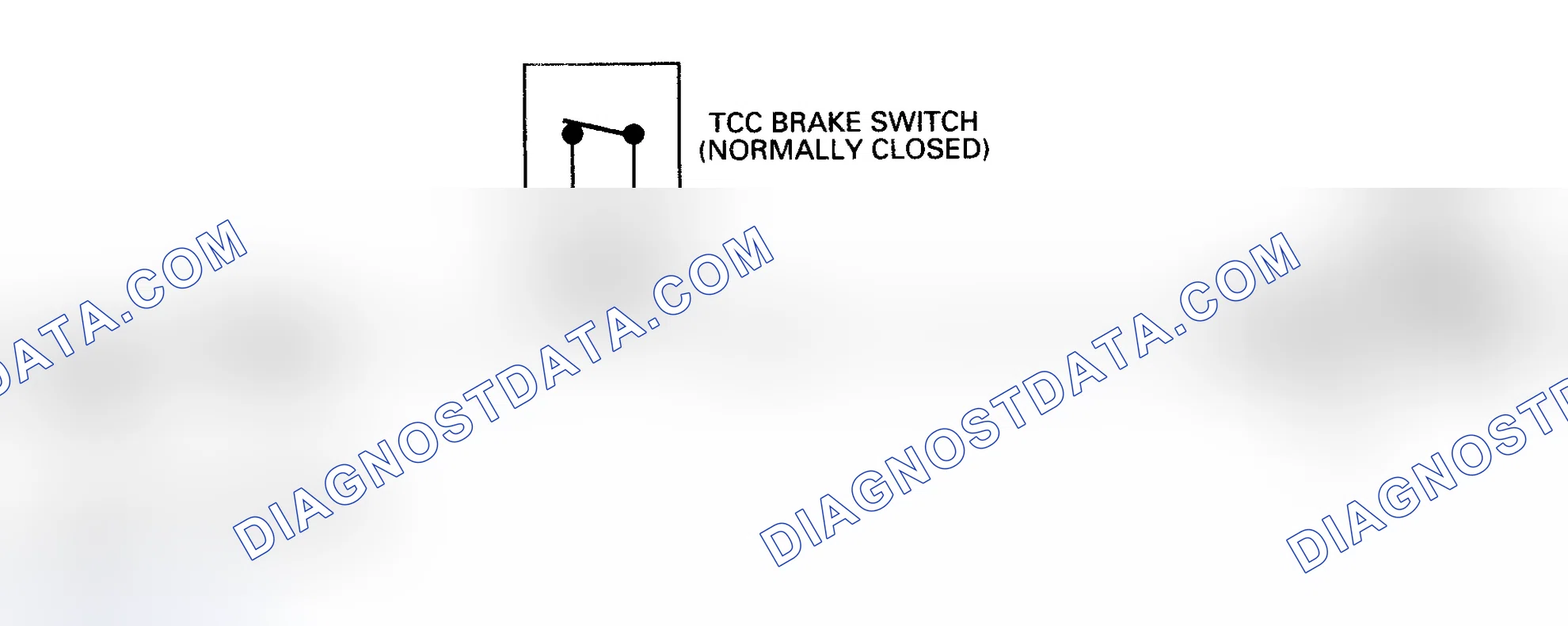 Scheme 322: Codes 37/38 Schematic (All Models) TCC Brake Switch On/Off