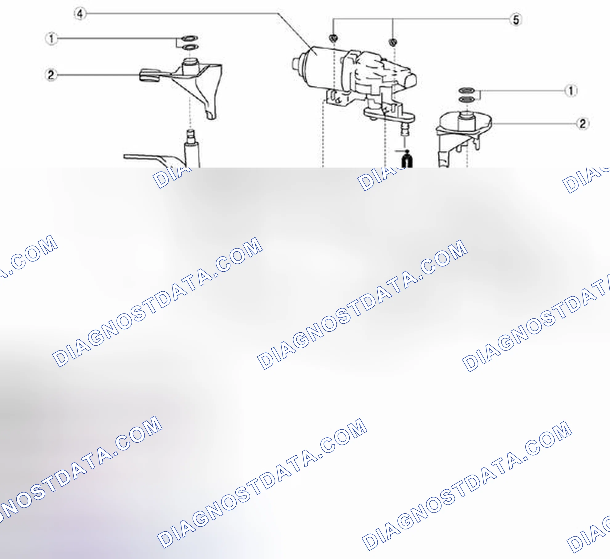 Scheme 6: WINDSHIELD WIPER MOTOR DISASSEMBLY/ASSEMBLY