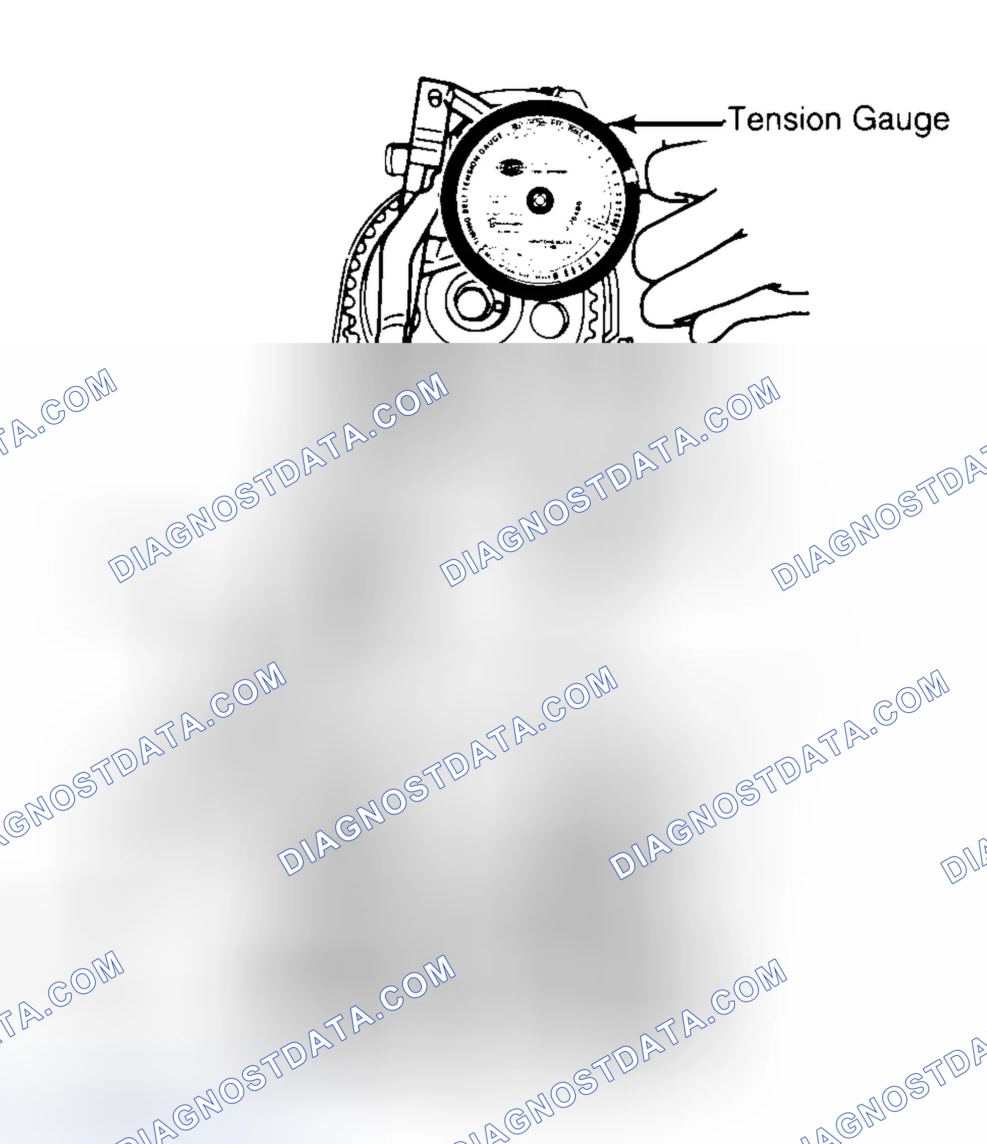 Scheme 3: Adjusting Typical Timing Belt Tension