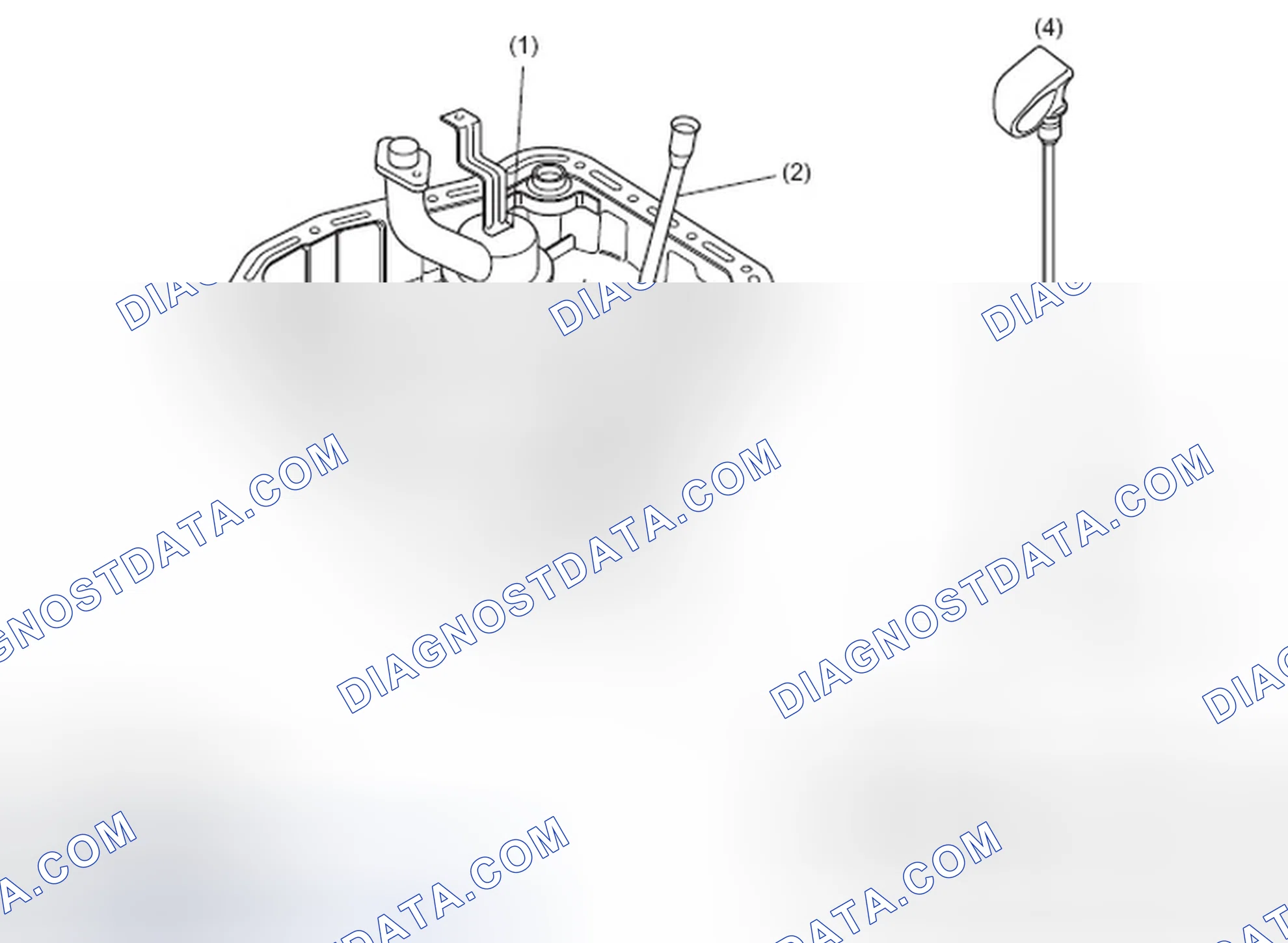Scheme 11: Oil Pan and Oil Strainer