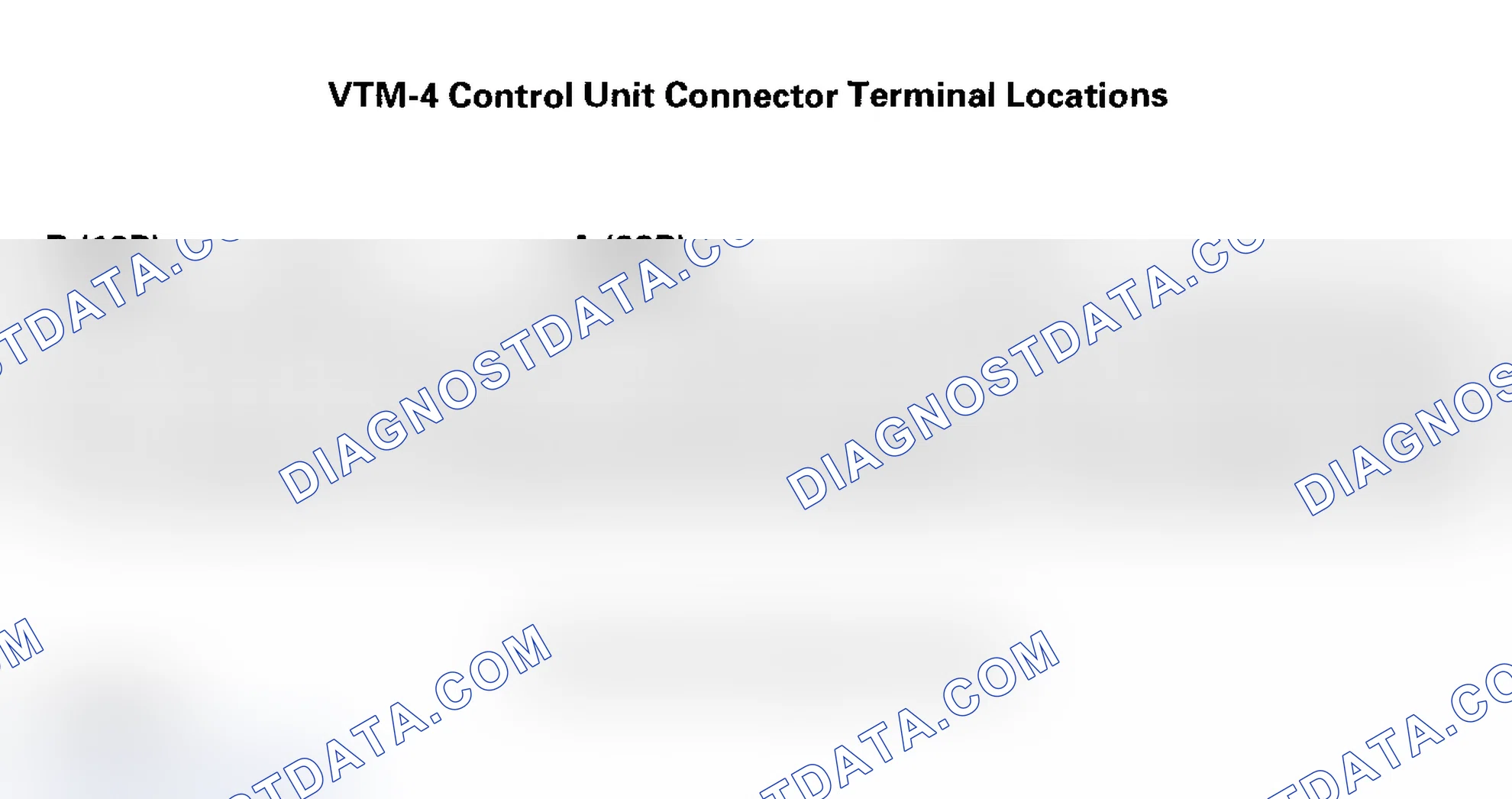 Scheme 13: VTM-4 Control Unit Inputs and Outputs