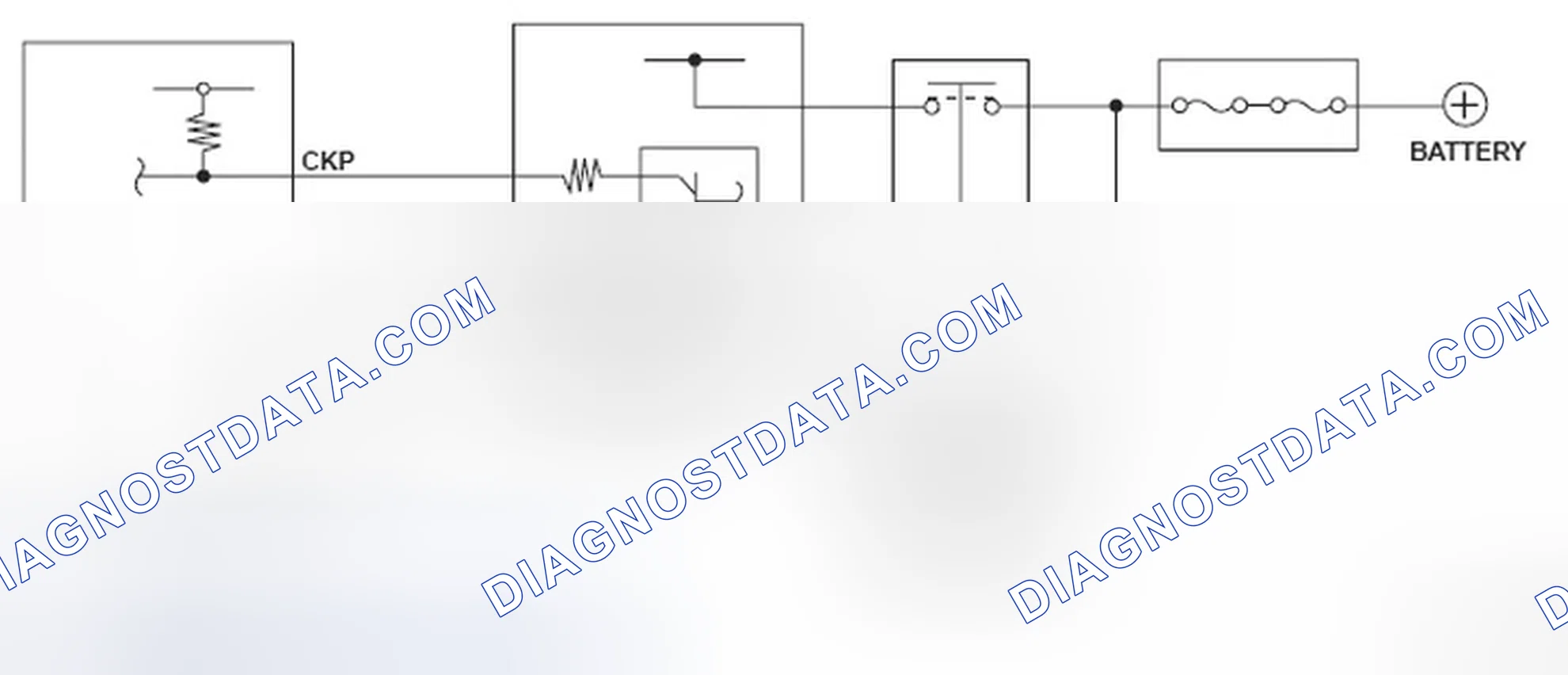 Scheme 241: DTC P0335: Crankshaft Position (CKP) Sensor No Signal