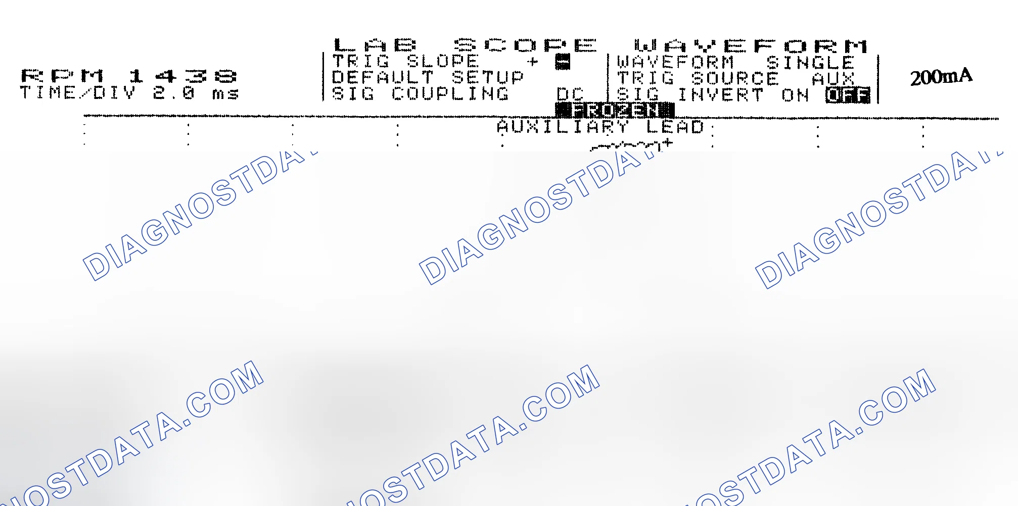 Scheme 15: Single Injector w/Normal Current Flow - Current Pattern