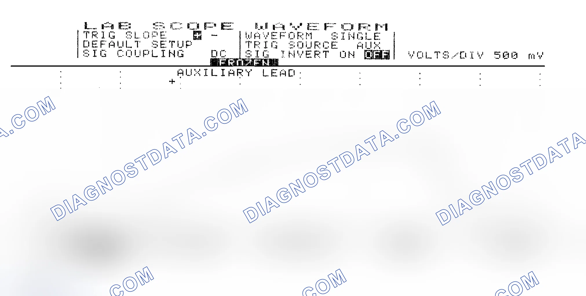 Scheme 14: Single Injector w/Excessive Current Flow - Current Pattern