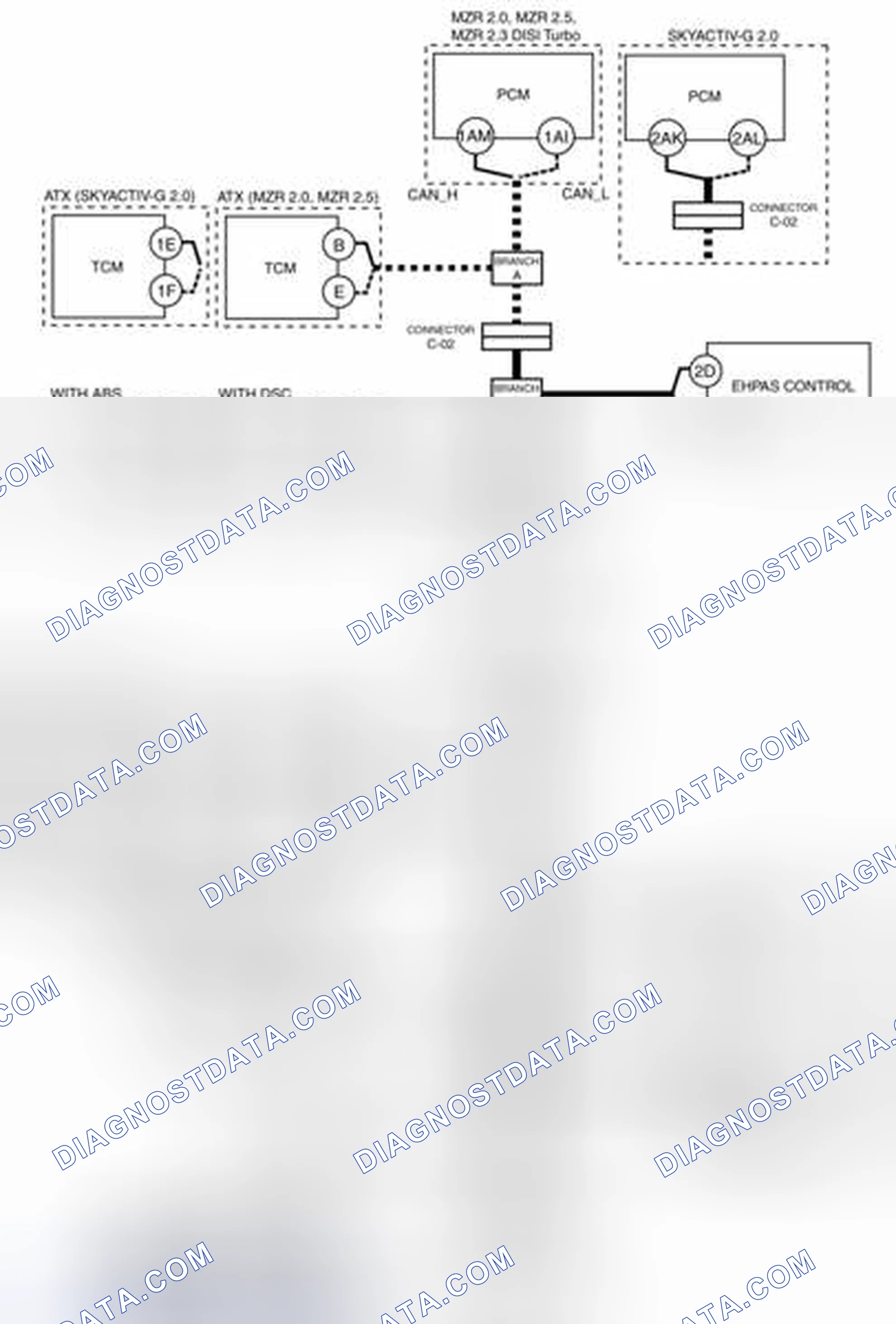 Scheme 85: Connector C-50 And Connector C-49 (Open Circuit) System Wiring Diagram