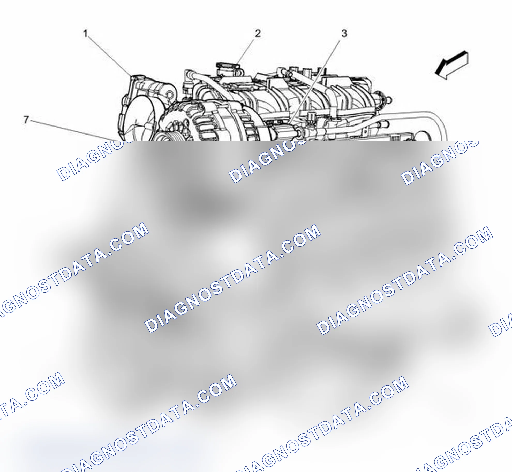 Scheme 14: Front of the Engine Components (LC8, LMF, L20, or L96)