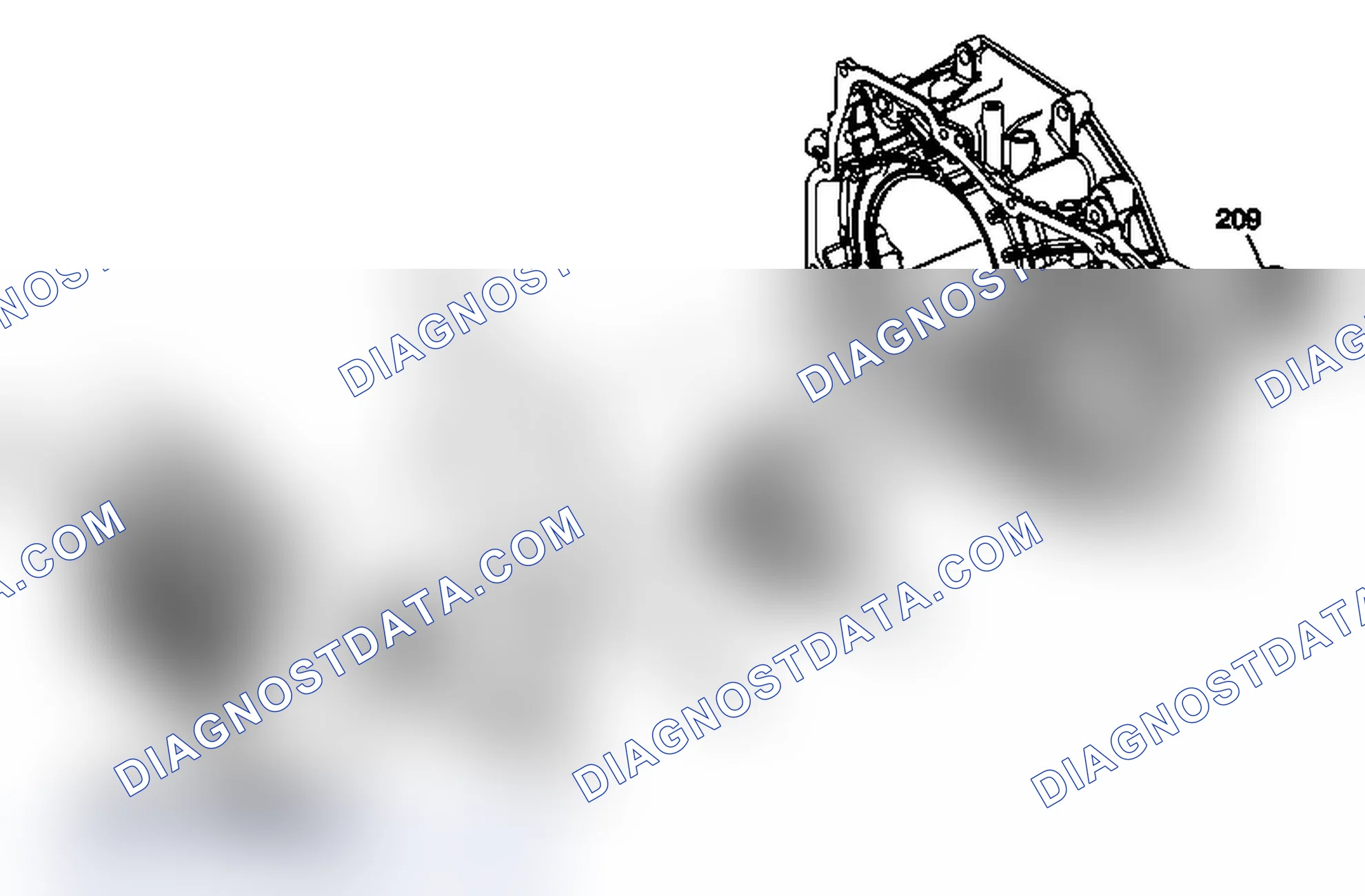 Scheme 219: Torque Converter and Fluid Pump Housing Assembly- 6T40/6T45/6T50