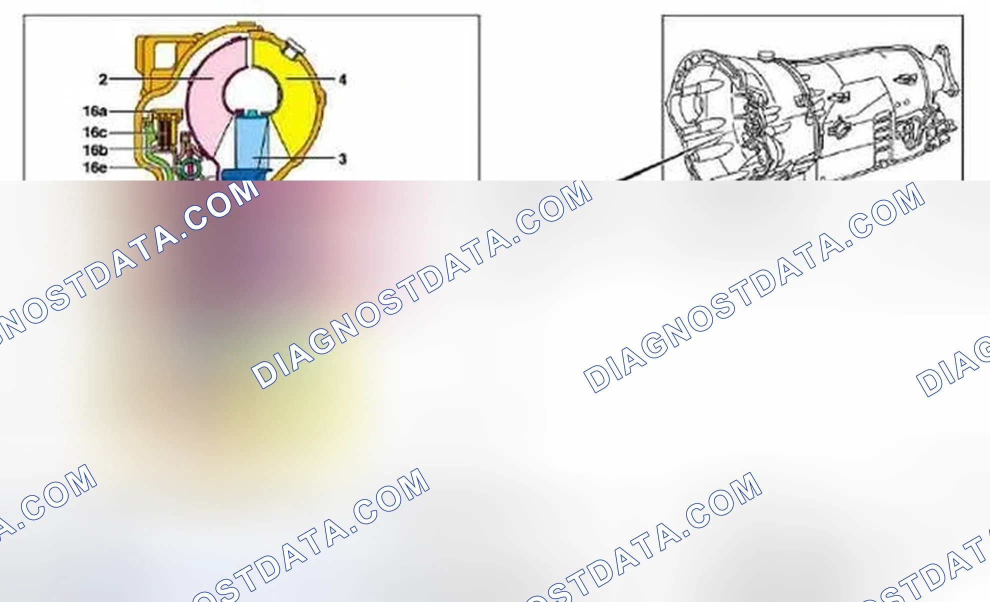 Scheme 14: Torque Converter Lockup Clutch Function Diagram - Transmission 722.9