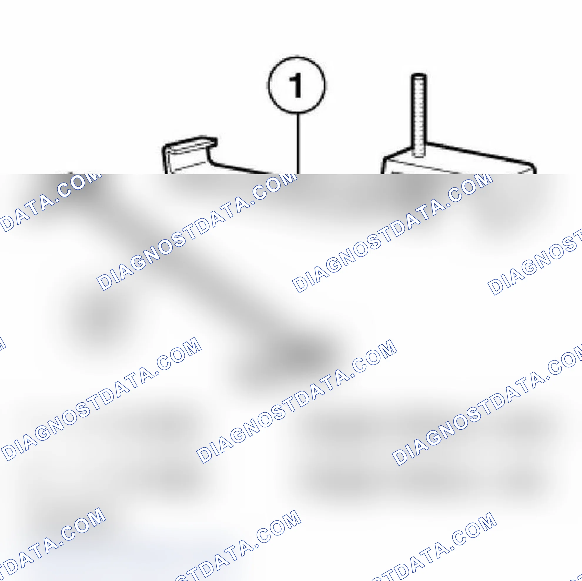 Scheme 424: 11 8 020 Engine securing fixture
