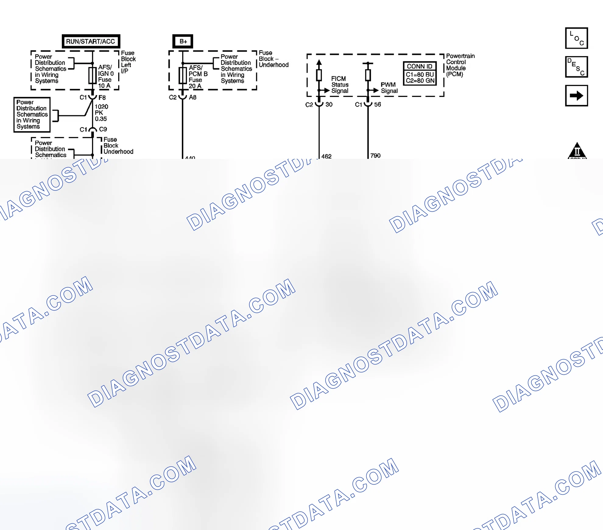 Scheme 463: Engine Controls Schematics