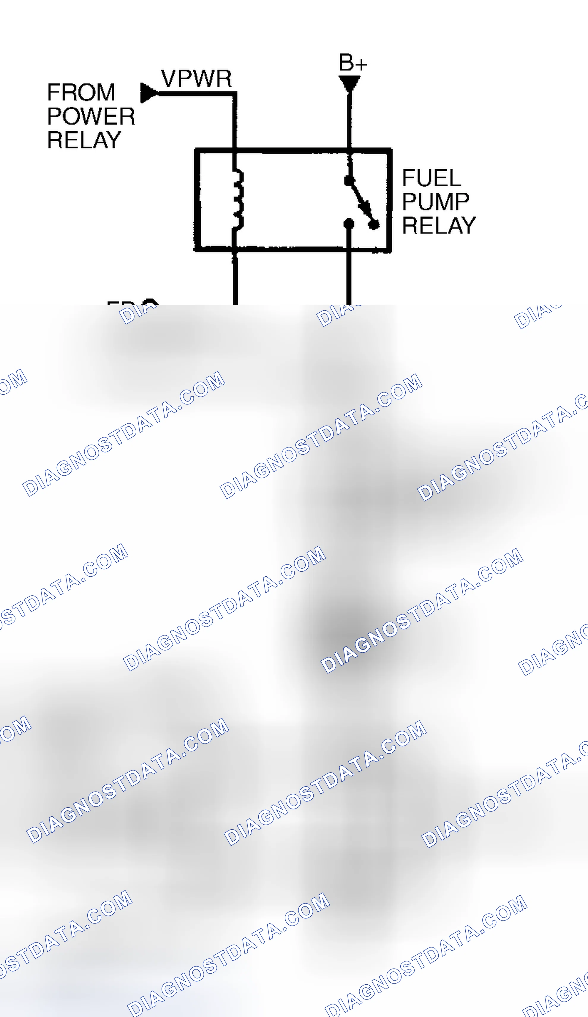 Scheme 18: Fuel Pump (Applications Using Fuel Pump Relay For Fuel Pump ON/OFF Control)
