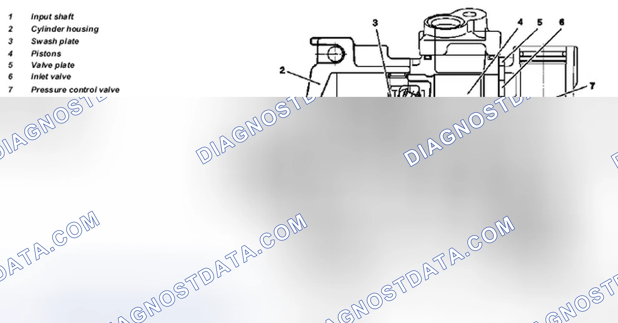Scheme 201: Refrigerant compressor, function - GF83.55-P-2100-02A