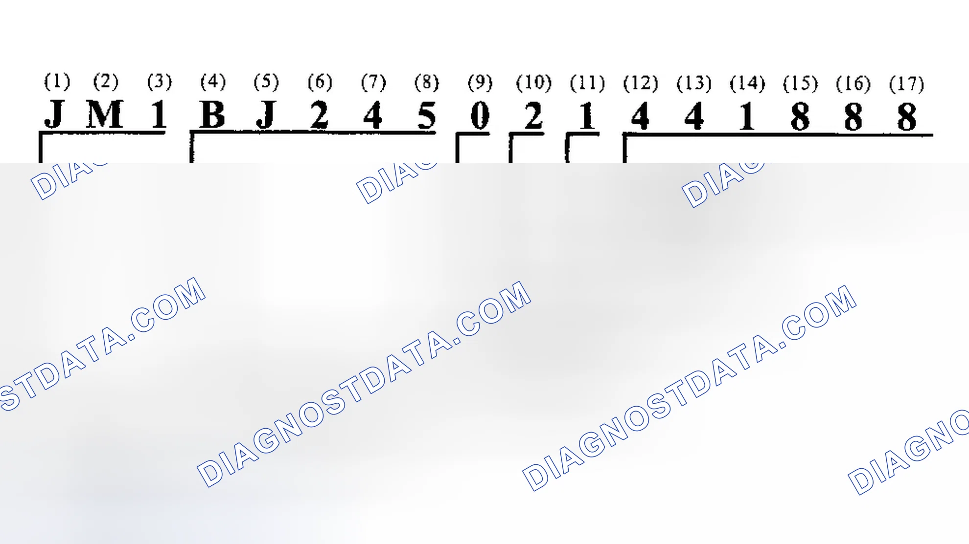 Scheme 5: Production Sequence Number - Positions 12-17