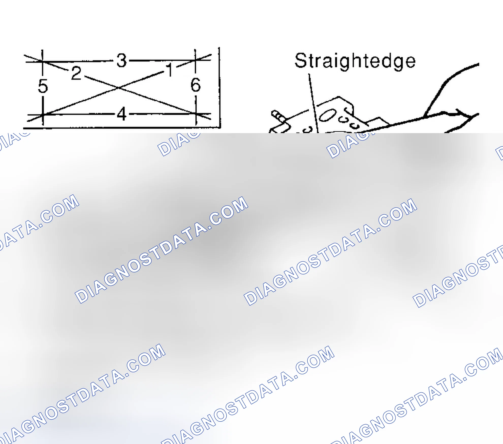 Scheme 116: CYLINDER HEAD DISTORTION