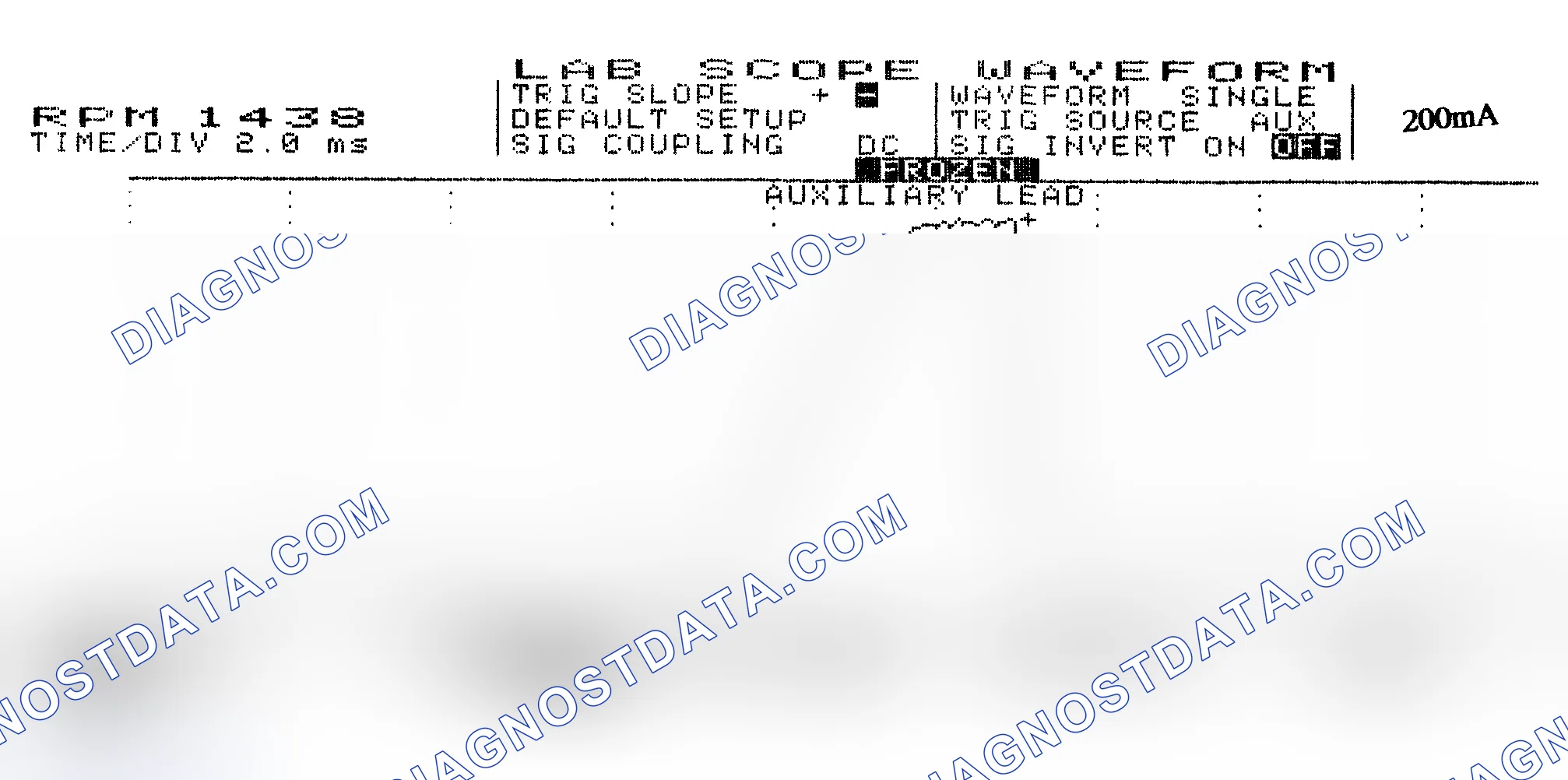 Scheme 15: Single Injector w/Normal Current Flow - Current Pattern