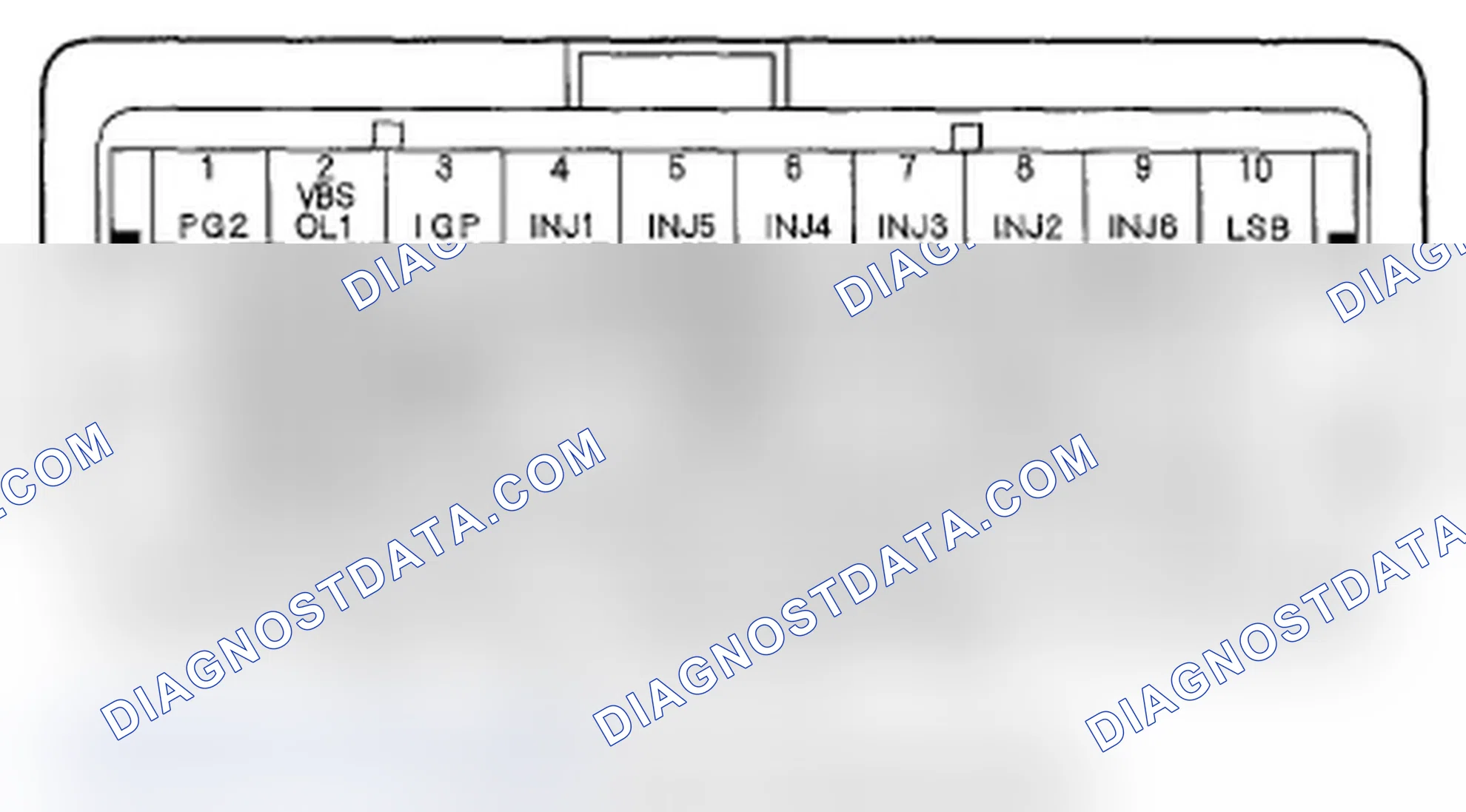 Scheme 199: PCM Inputs and Outputs at Connector B (delta) (49P)