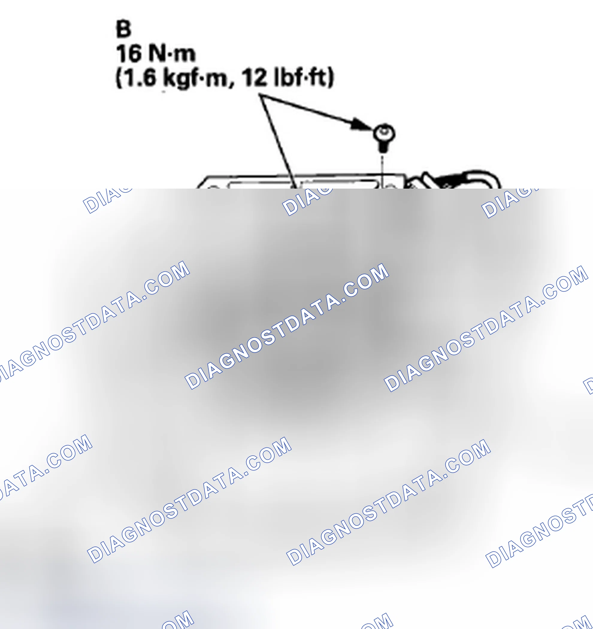 Scheme 224: IMA Motor Rotor Position Sensor Removal/Installation