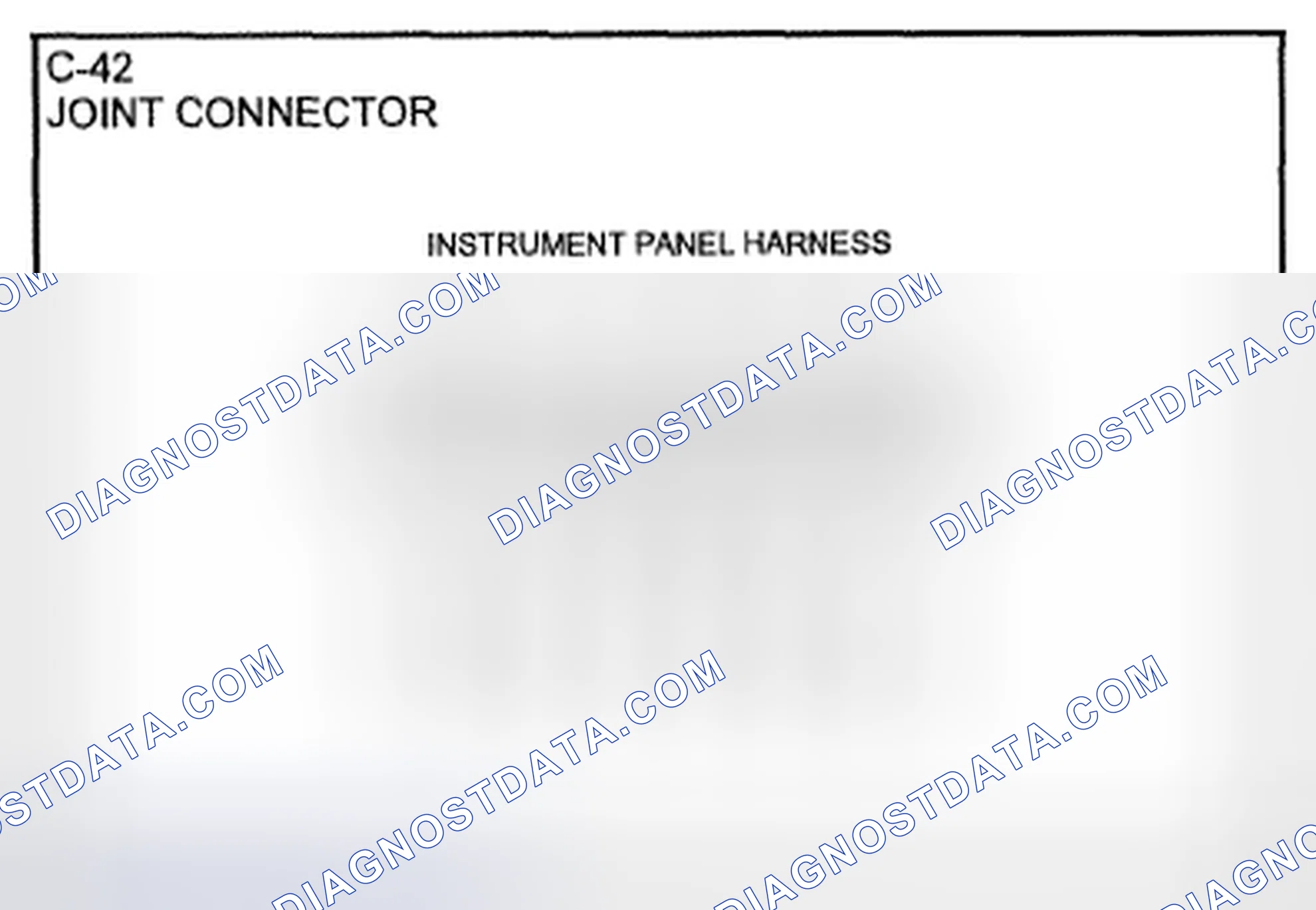 Scheme 68: Identifying Joint Connector Terminals (C-42)