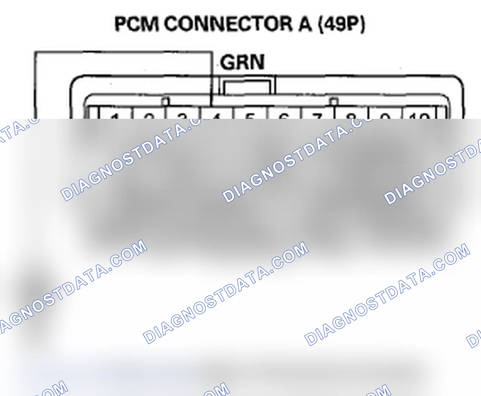 Scheme 115: Radiator and A/C Condenser Fan Low Speed Circuit Troubleshooting