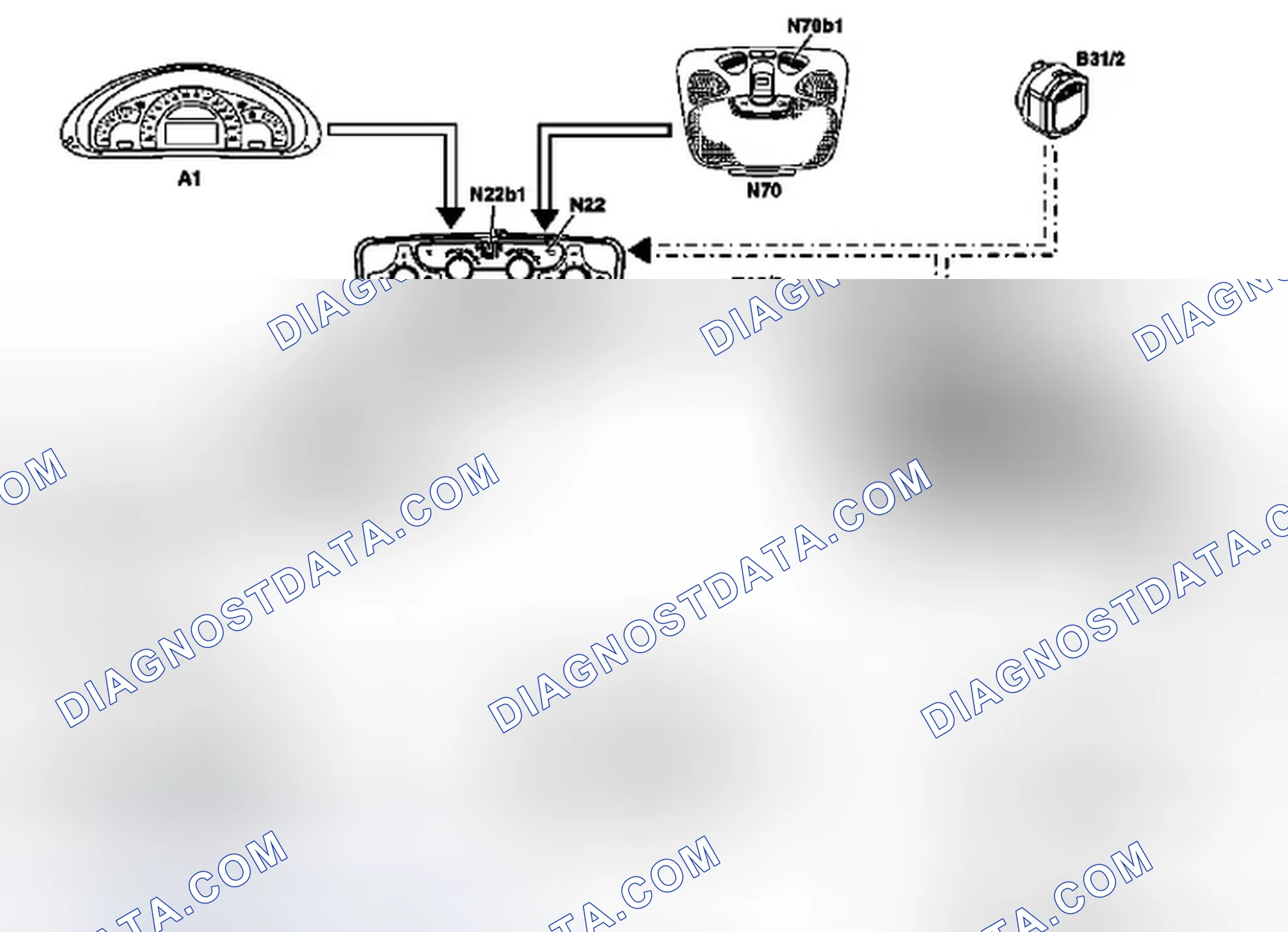 Scheme 85: Networking Of Temperature Control - Model 203.0 /2 /7 Up To 31.5.01 And As Of 1.6.01 With Code (580) And As Of 24.4.04 Except Code (581)