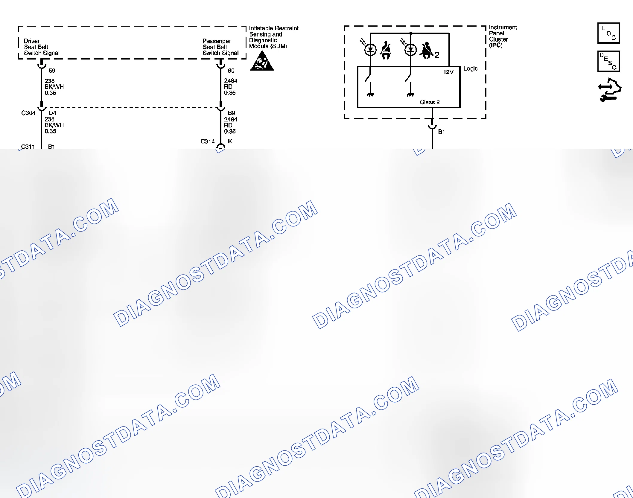 Scheme 1: Seat Belt Schematics