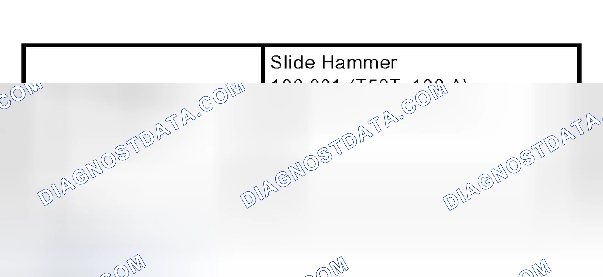 Scheme 62: Special Tool(s)