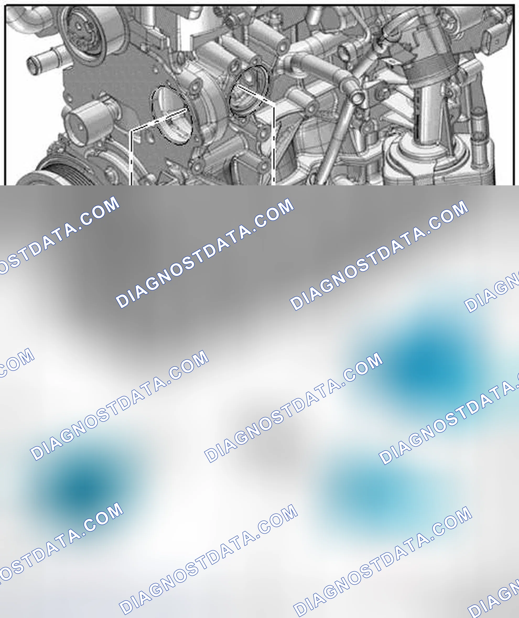 Scheme 17: COOLANT PUMP AND COOLANT THERMOSTAT ASSEMBLY OVERVIEW