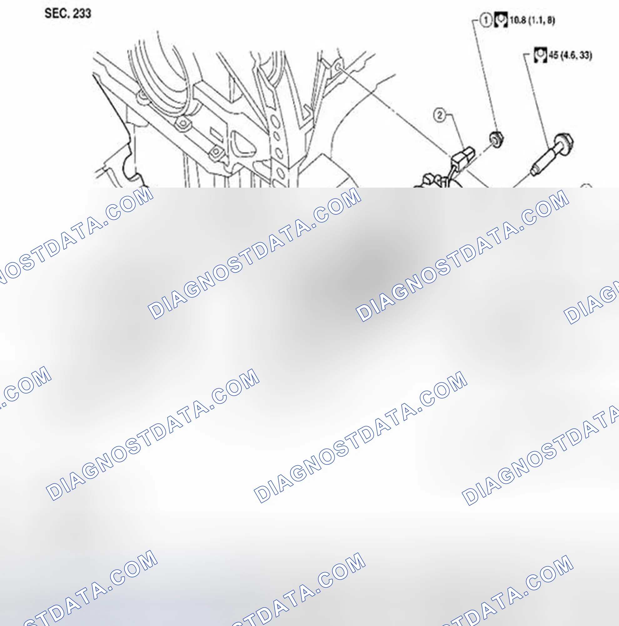 Scheme 14: Starter Motor: Removal and Installation (VQ40DE)