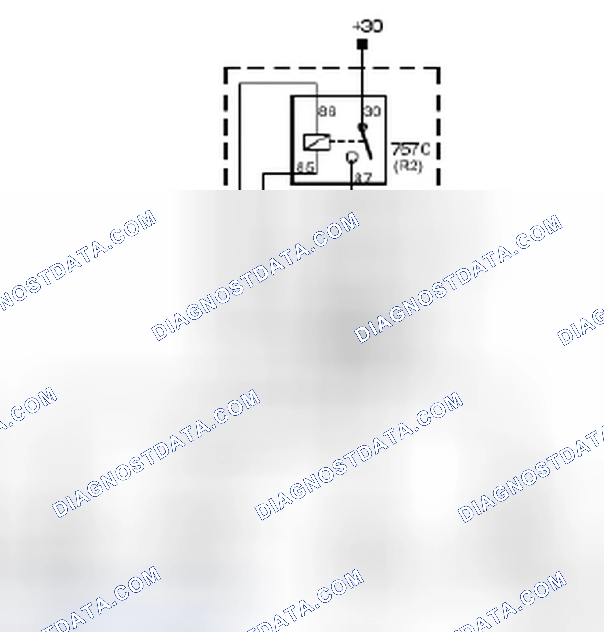 Scheme 478: Fuse 21, dashboard electrical center 22