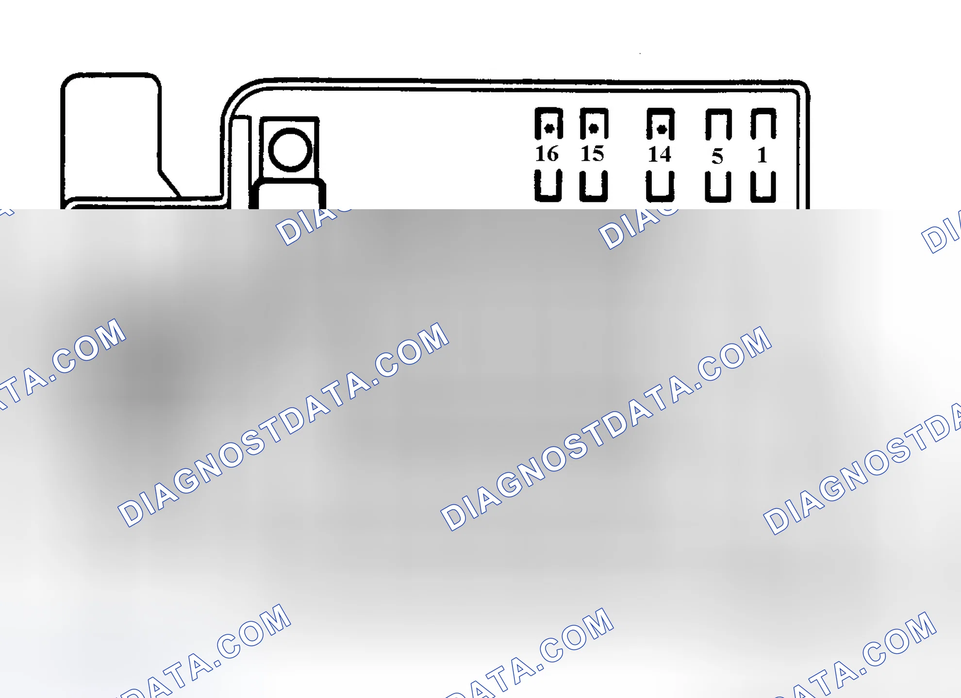 Scheme 1: UNDERHOOD FUSE PANEL IDENTIFICATION - CIVIC COUPE & SEDAN
