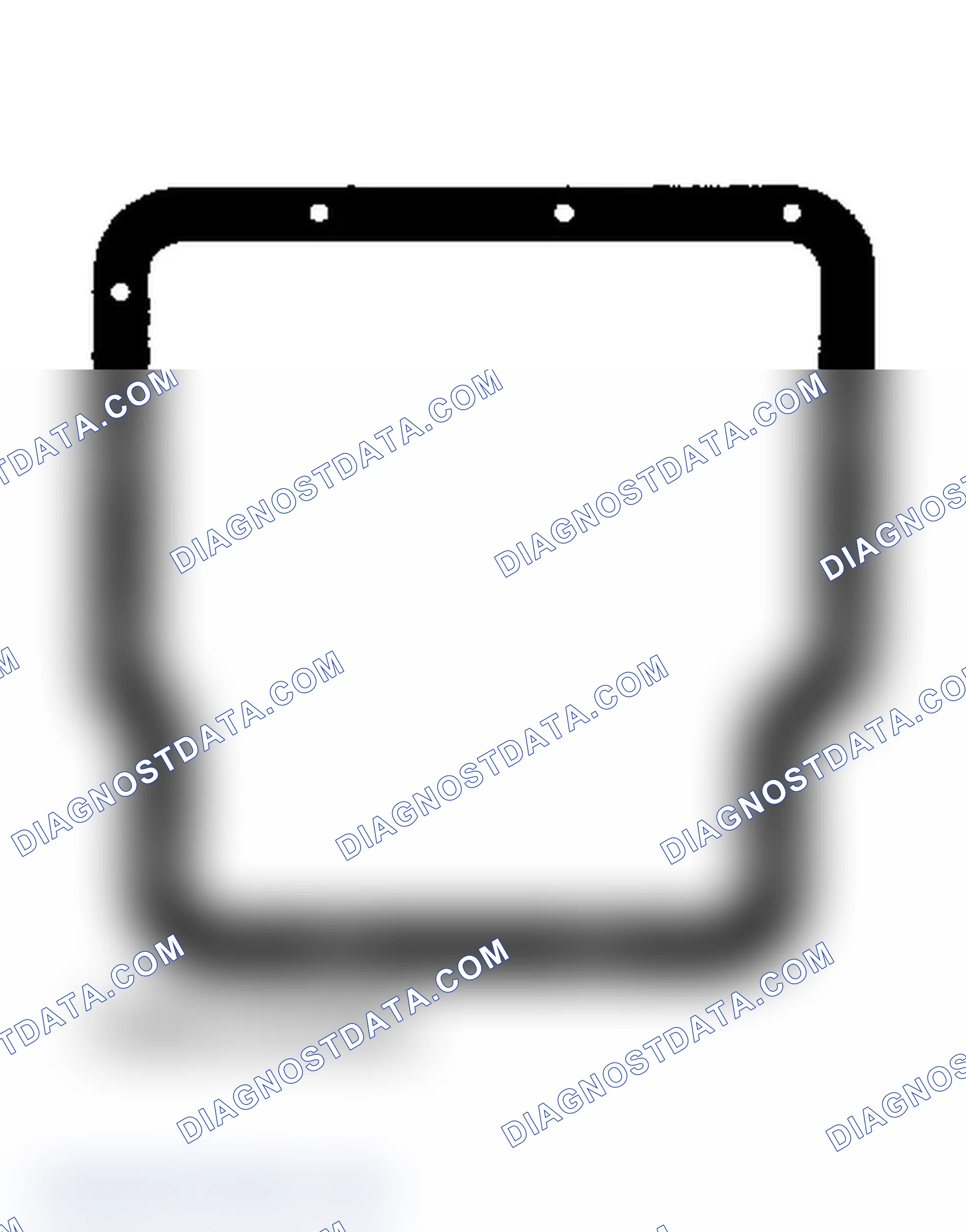 Scheme 2: Identifying Oil Pan Gasket (Hydra-Matic 180C/3L30)