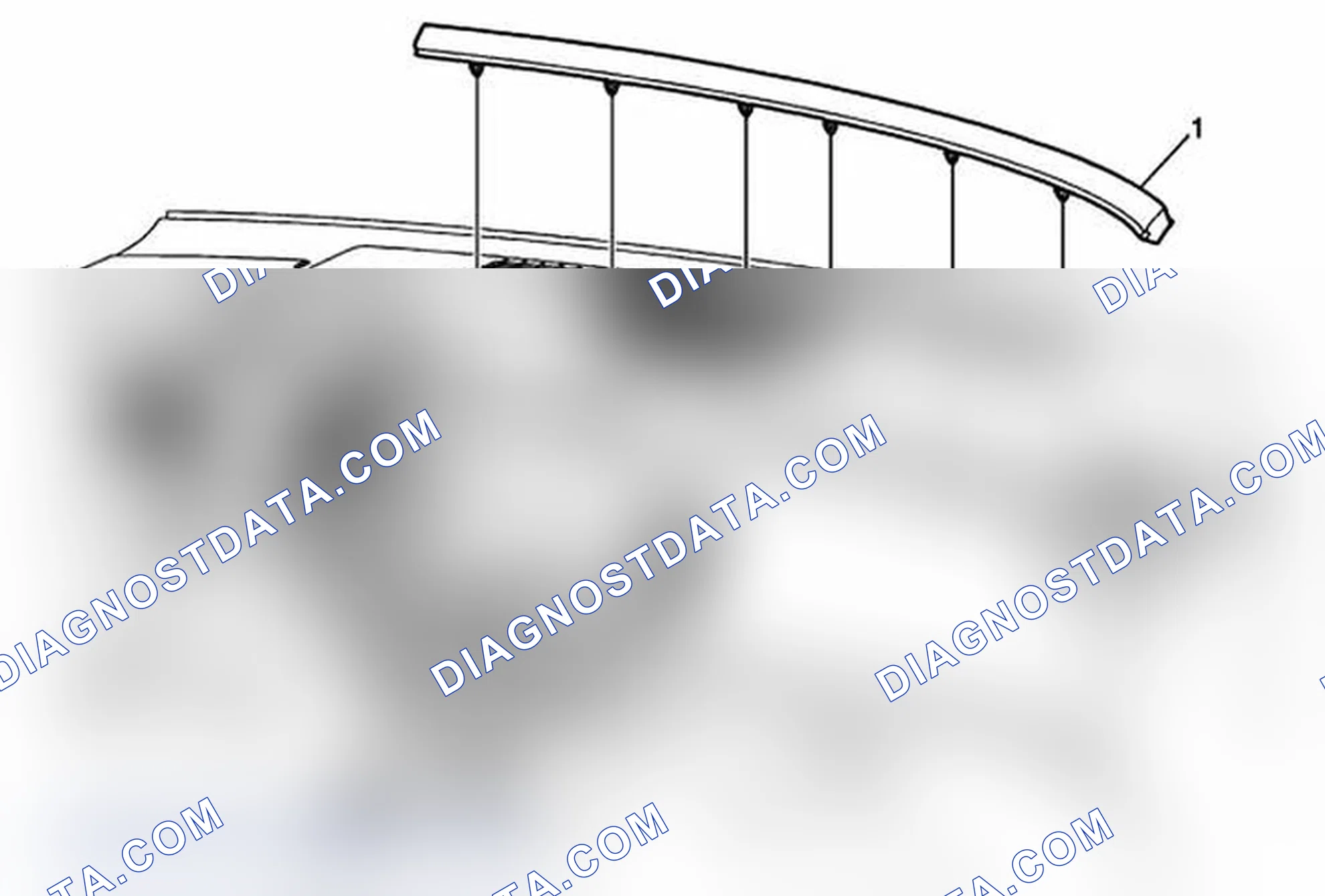 Scheme 52: Instrument Panel Upper Molding Replacement - Right Side
