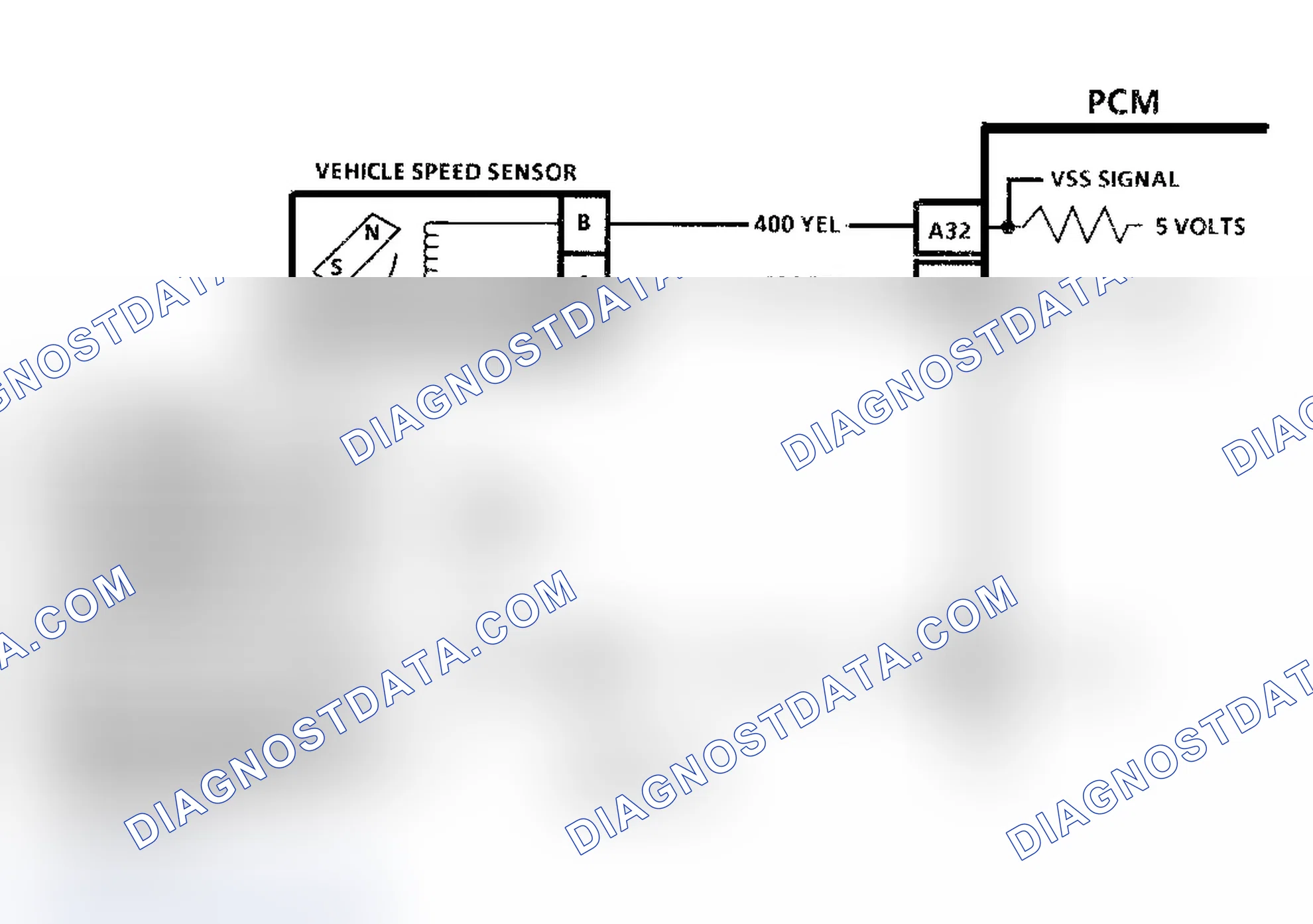 Scheme 20: Code 24 Schematic (Caprice) Vehicle Speed Sensor
