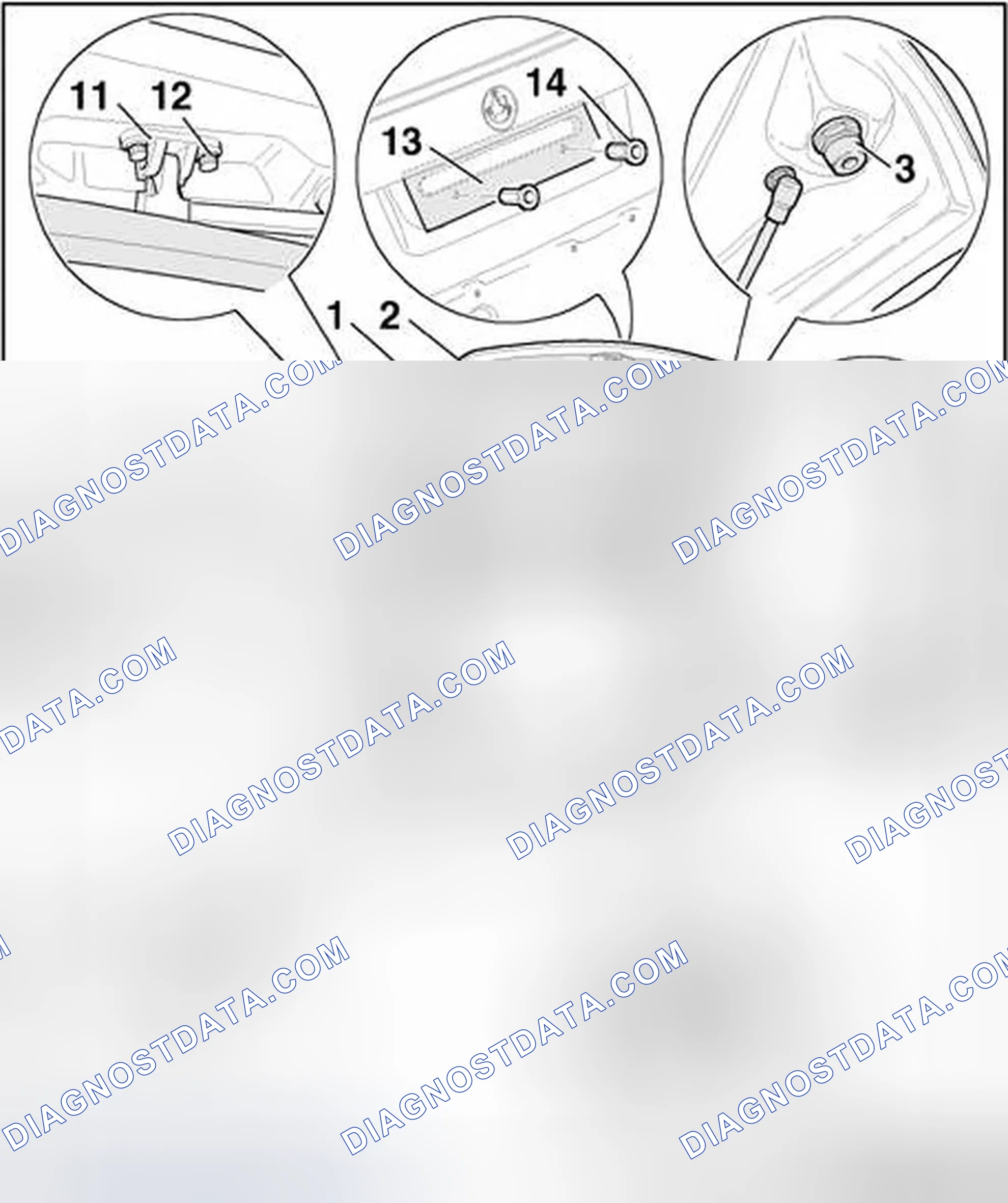 Scheme 57: Rear lid (Jetta Wagon), assembly overview