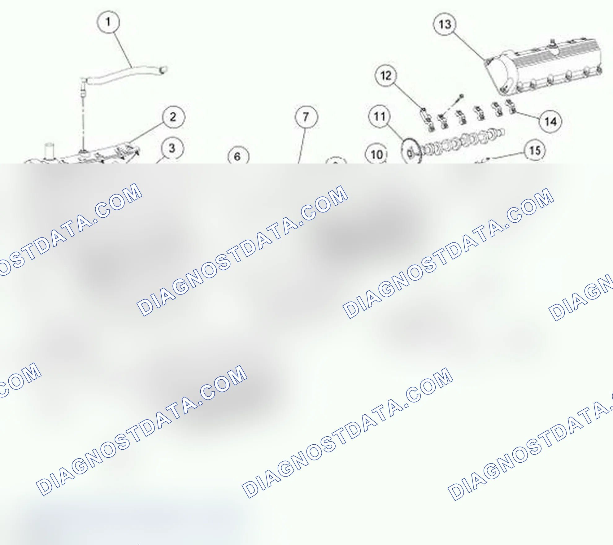 Scheme 229: 5.4L (2V) Engine - Upper End