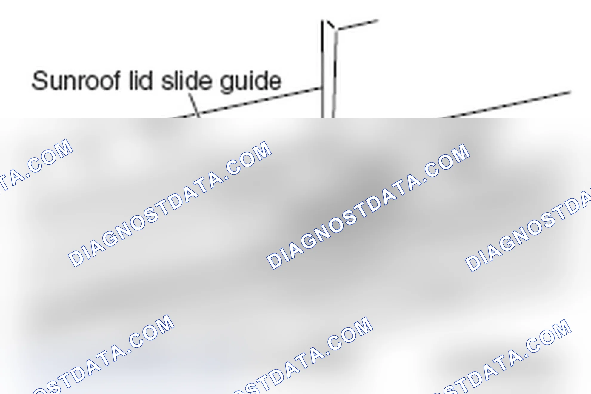Scheme 28: >> A << SUNROOF DRIP PLATE AND SUNROOF LID SLIDE GUIDE INSTALLATION