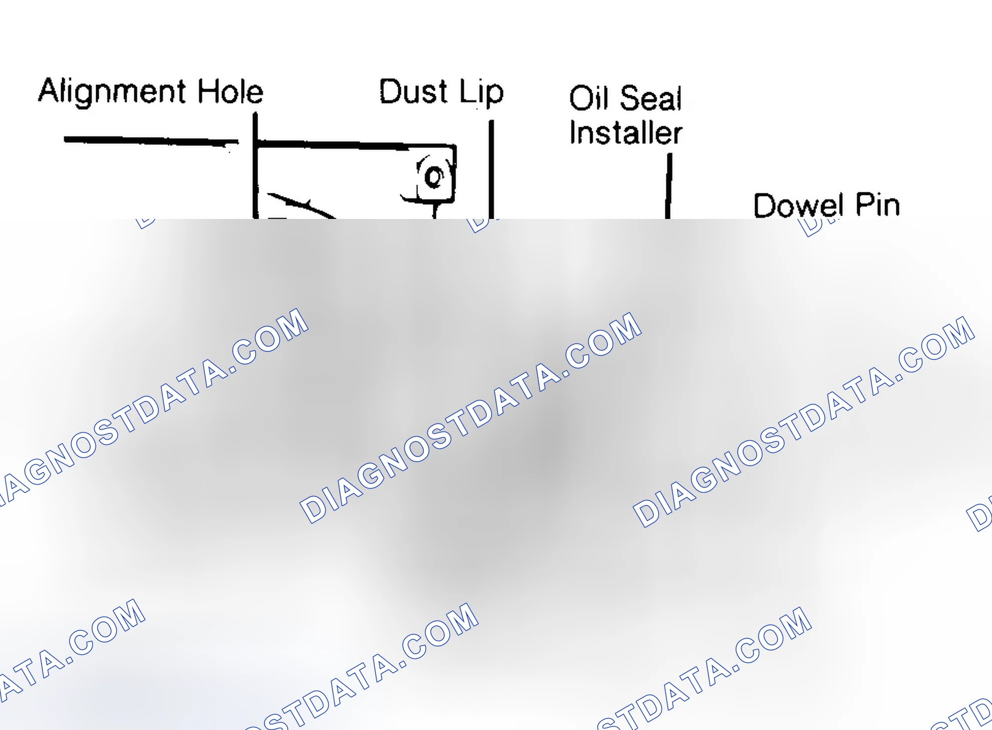 Scheme 10: Installing Typical One-Piece Oil Seal