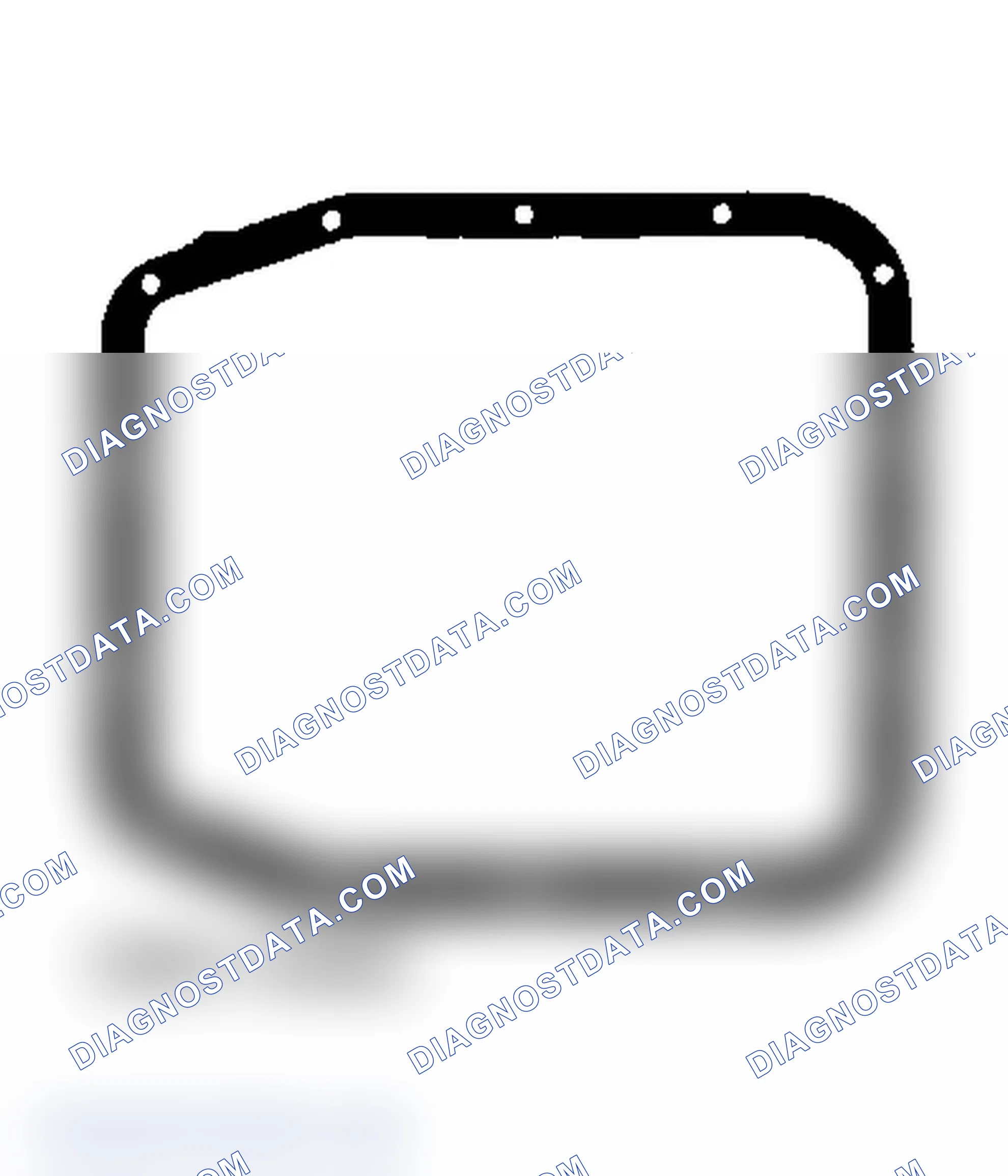 Scheme 35: Identifying Oil Pan Gasket (4R70W)
