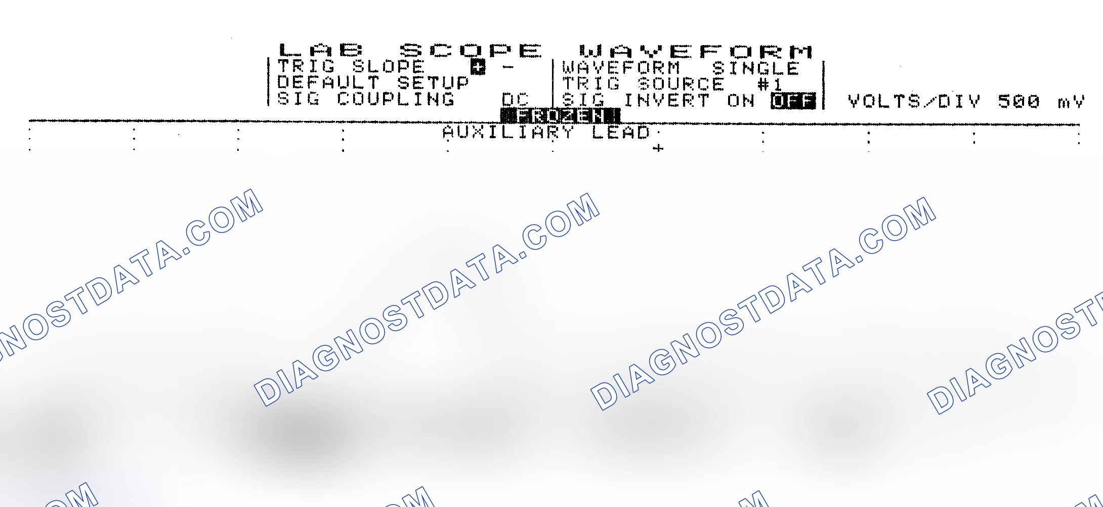 Scheme 10: Single Injector w/Excessive Current Flow - Current Pattern