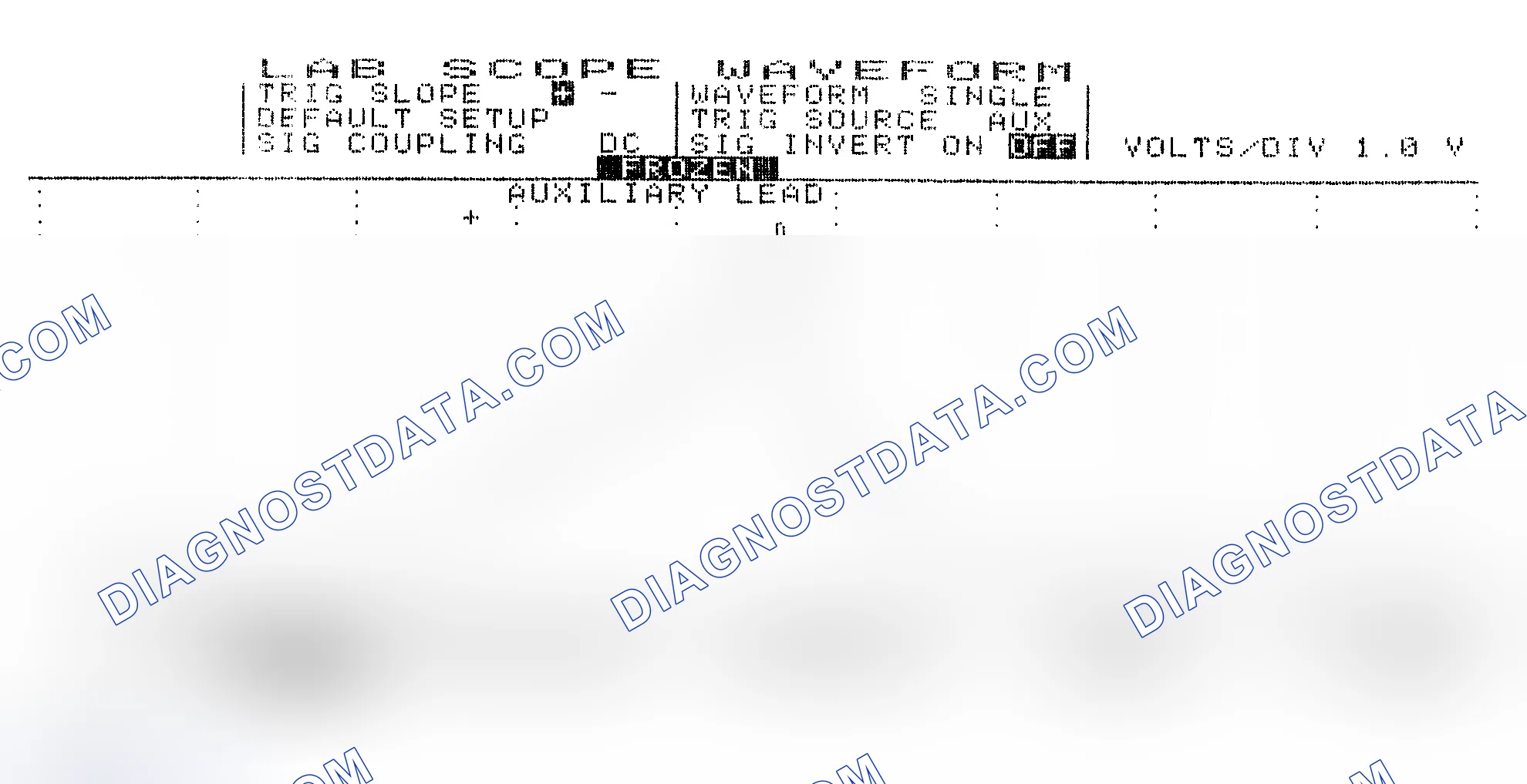 Scheme 19: Single Injector w/Excessive Current Flow - Current Pattern